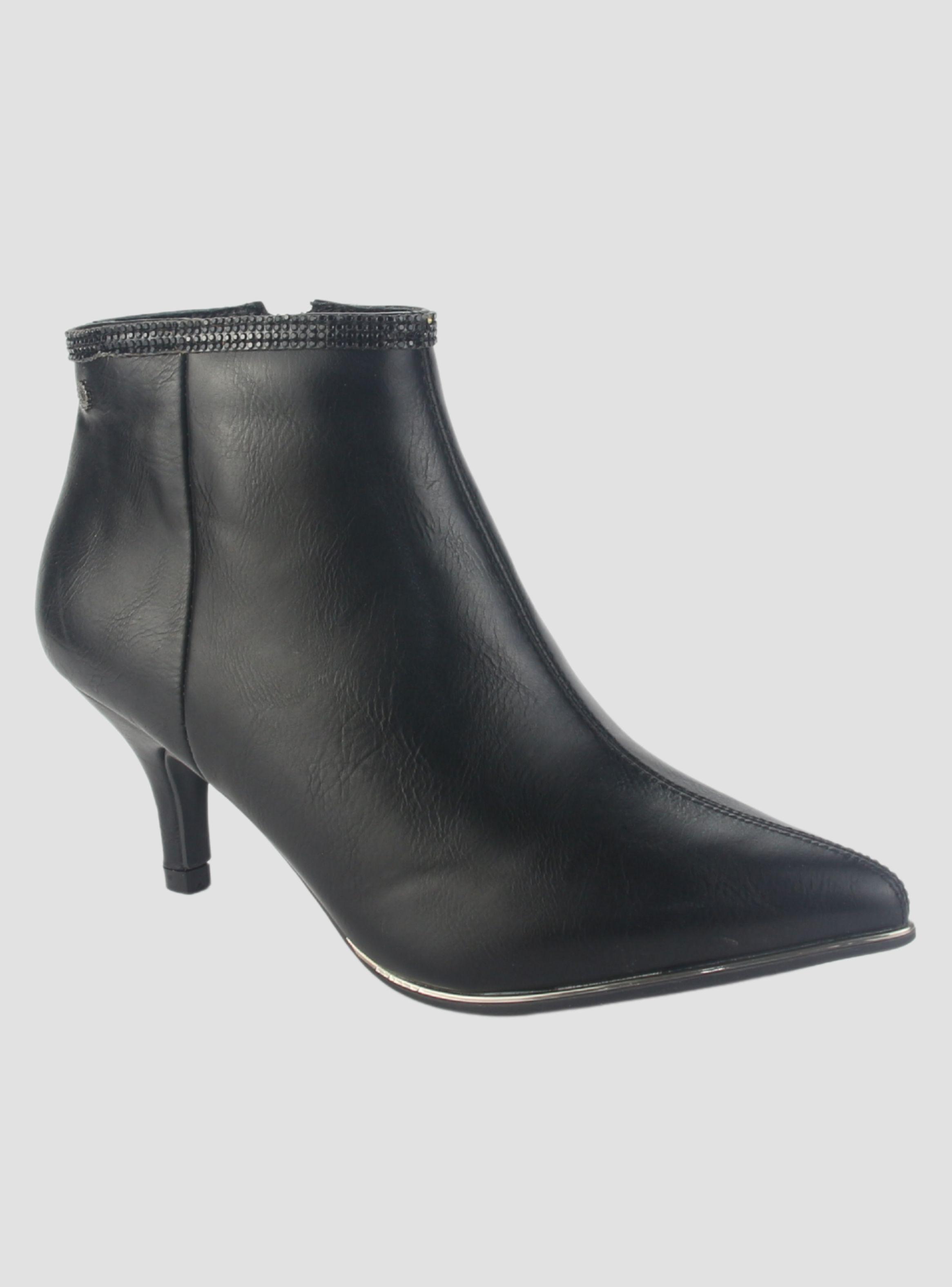 Botin Chalada Mujer Plos-66 Negro Casual-2