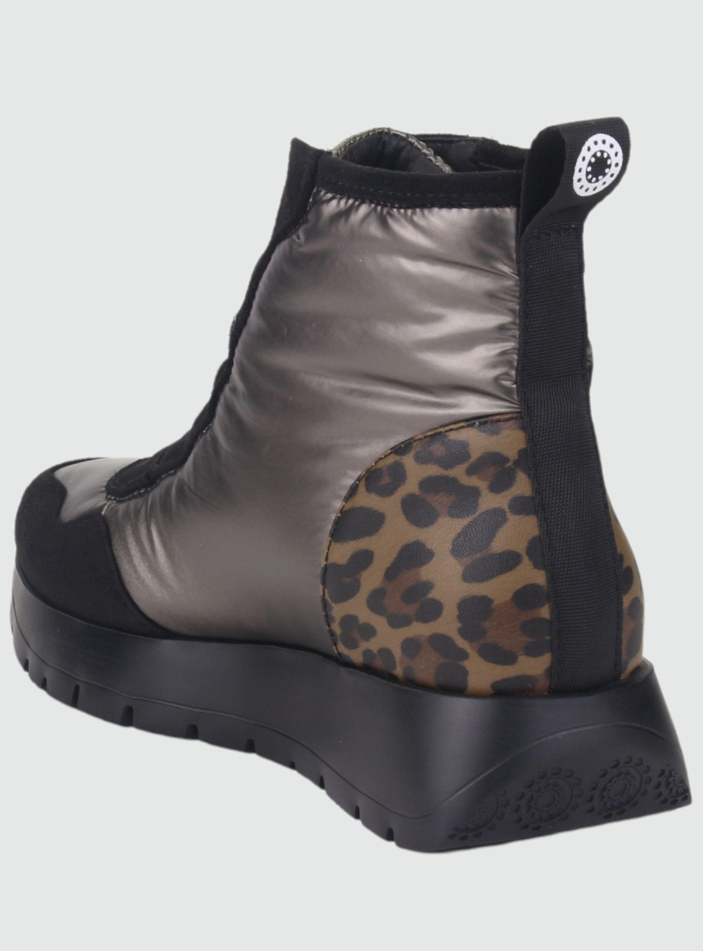 Botin Chalada Mujer Wonder-4 Plateado Casual-3