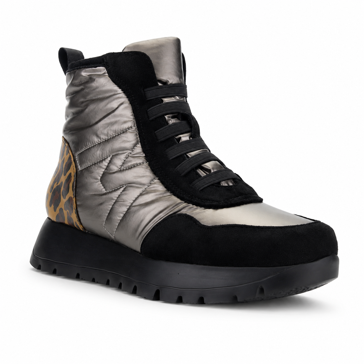 Botin Chalada Mujer Wonder-4 Plateado Casual-2