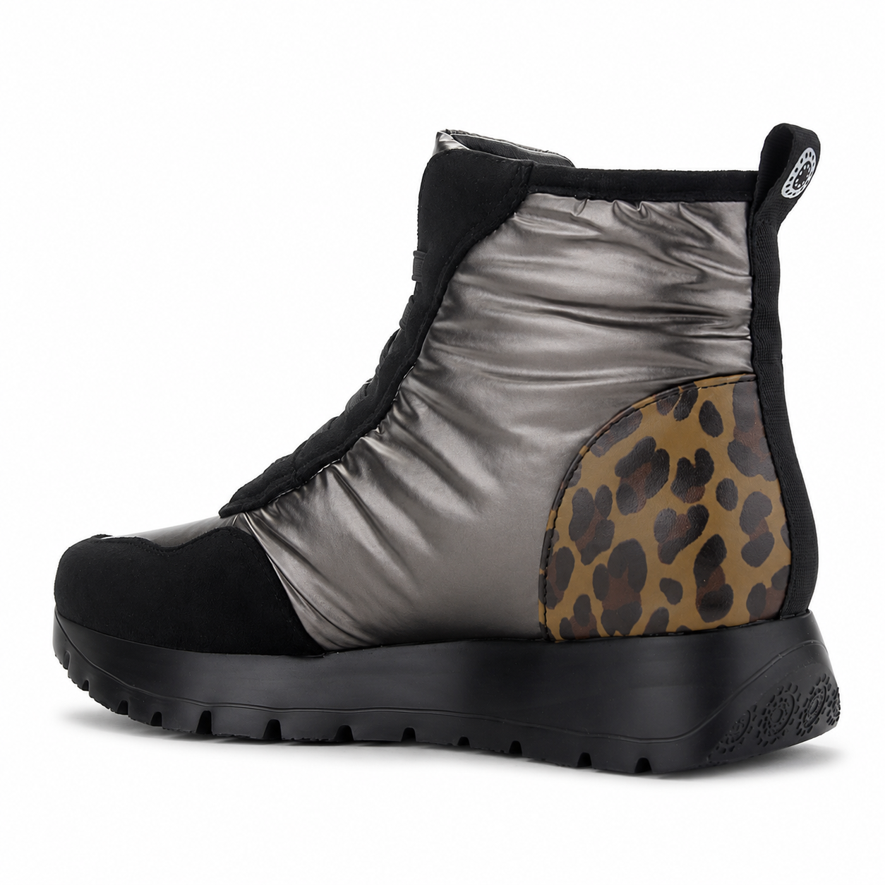 Botin Chalada Mujer Wonder-4 Plateado Casual-3