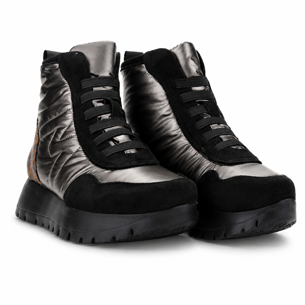 Botin Chalada Mujer Wonder-4 Plateado Casual-5