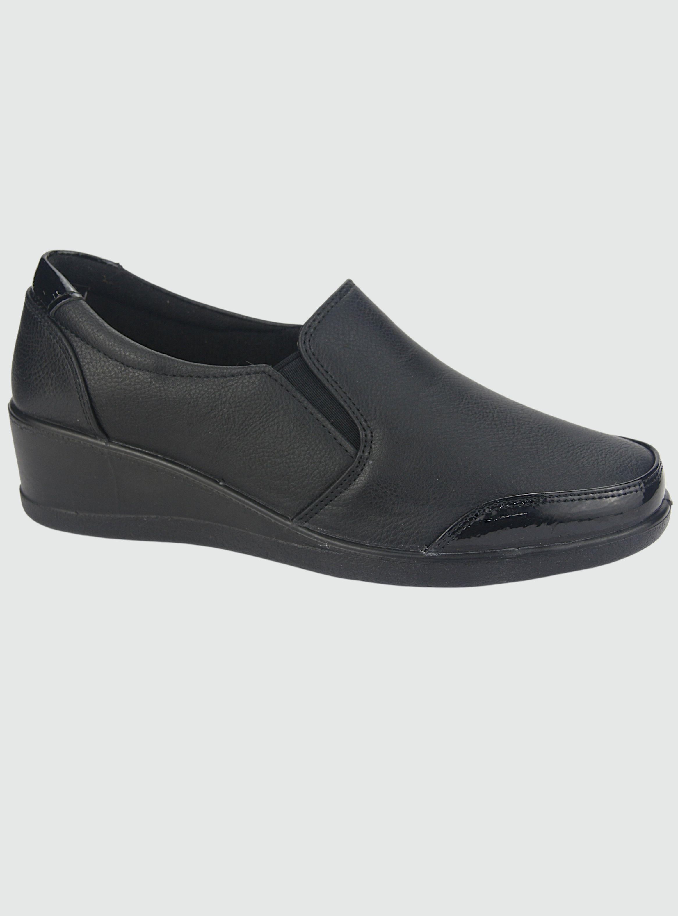 Mocasin Chalada Mujer Oscar-2 Negro Casual-0