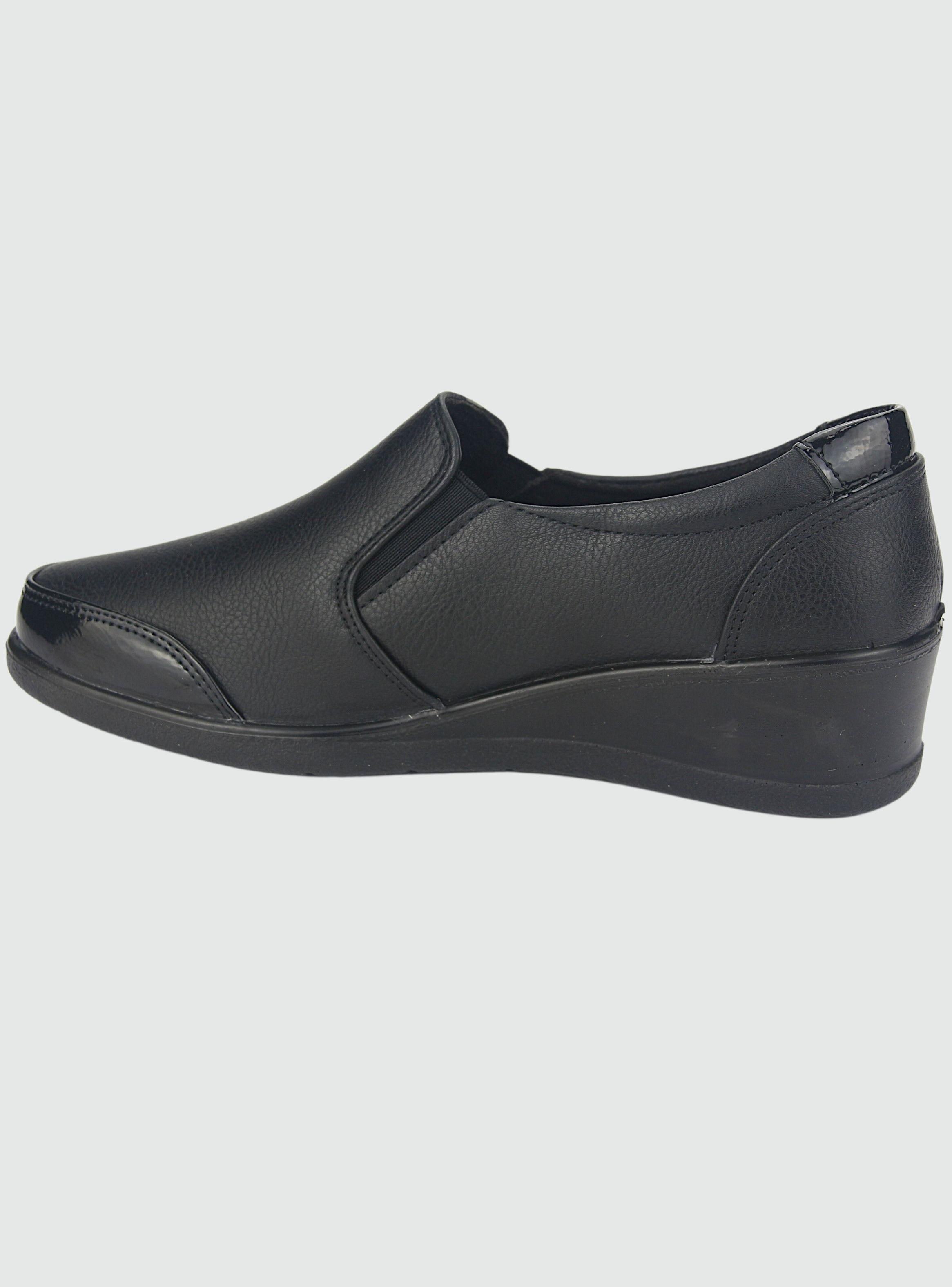Mocasin Chalada Mujer Oscar-2 Negro Casual-1