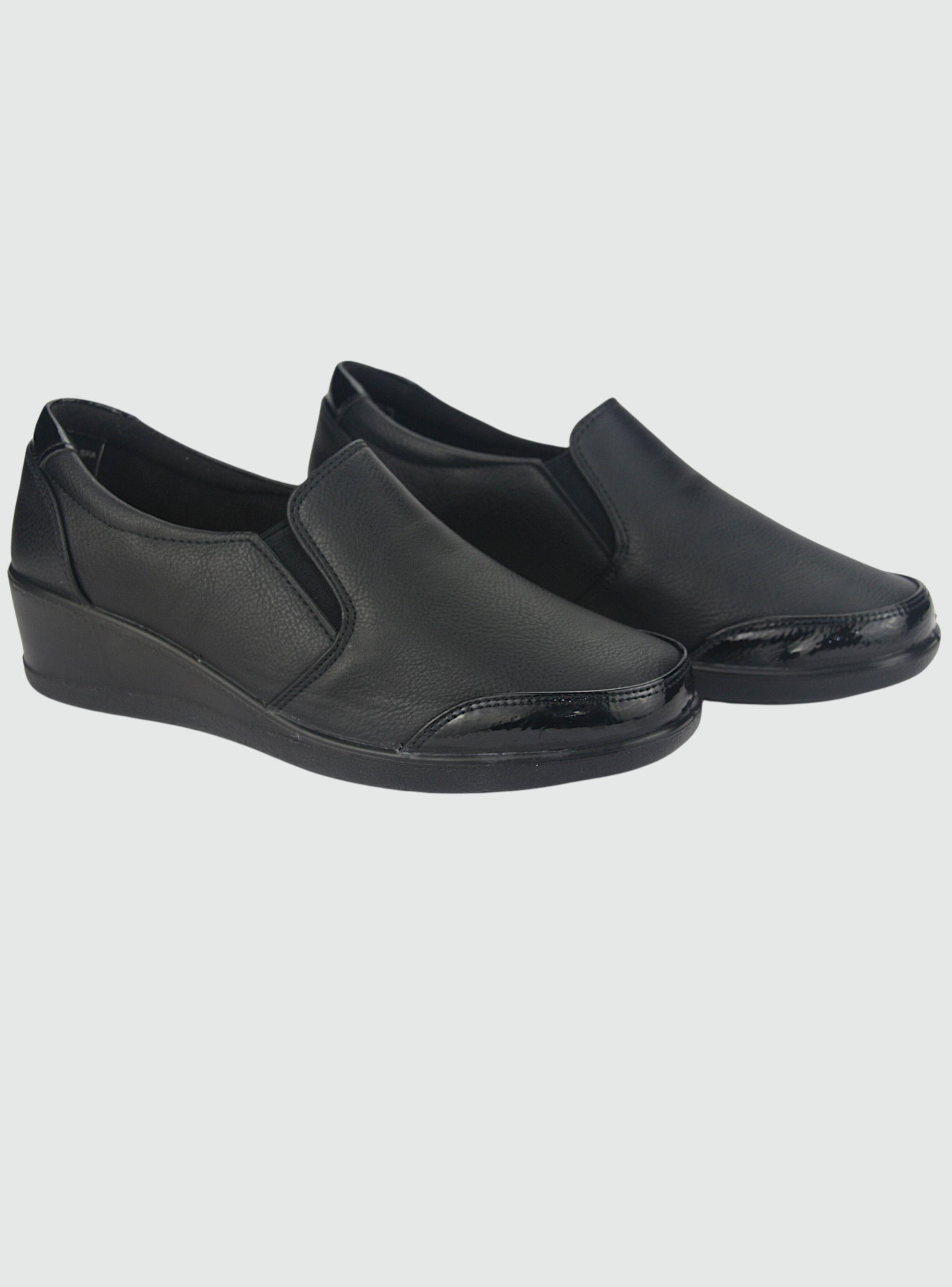 Mocasin Chalada Mujer Oscar-2 Negro Casual-4