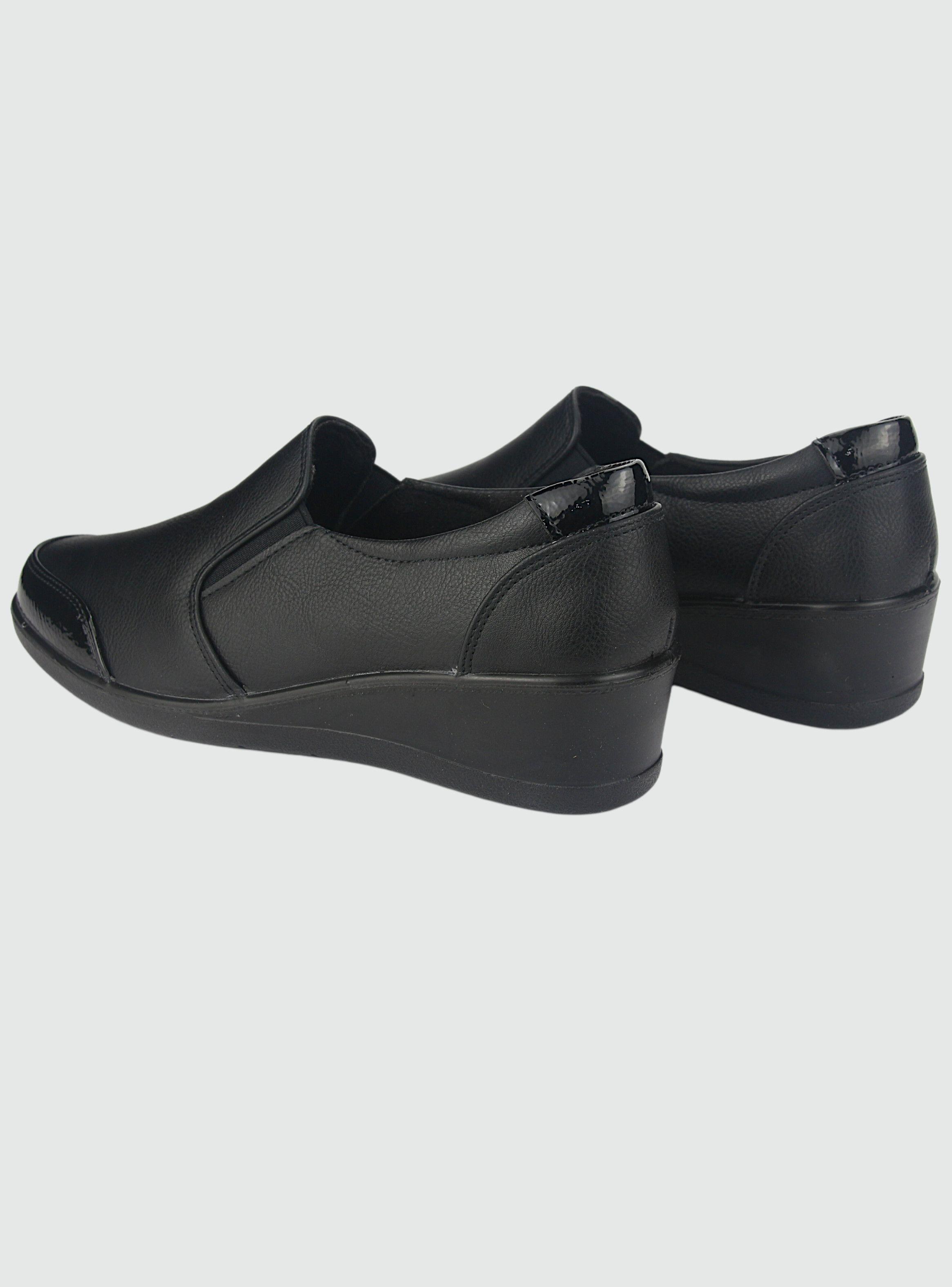 Mocasin Chalada Mujer Oscar-2 Negro Casual-5