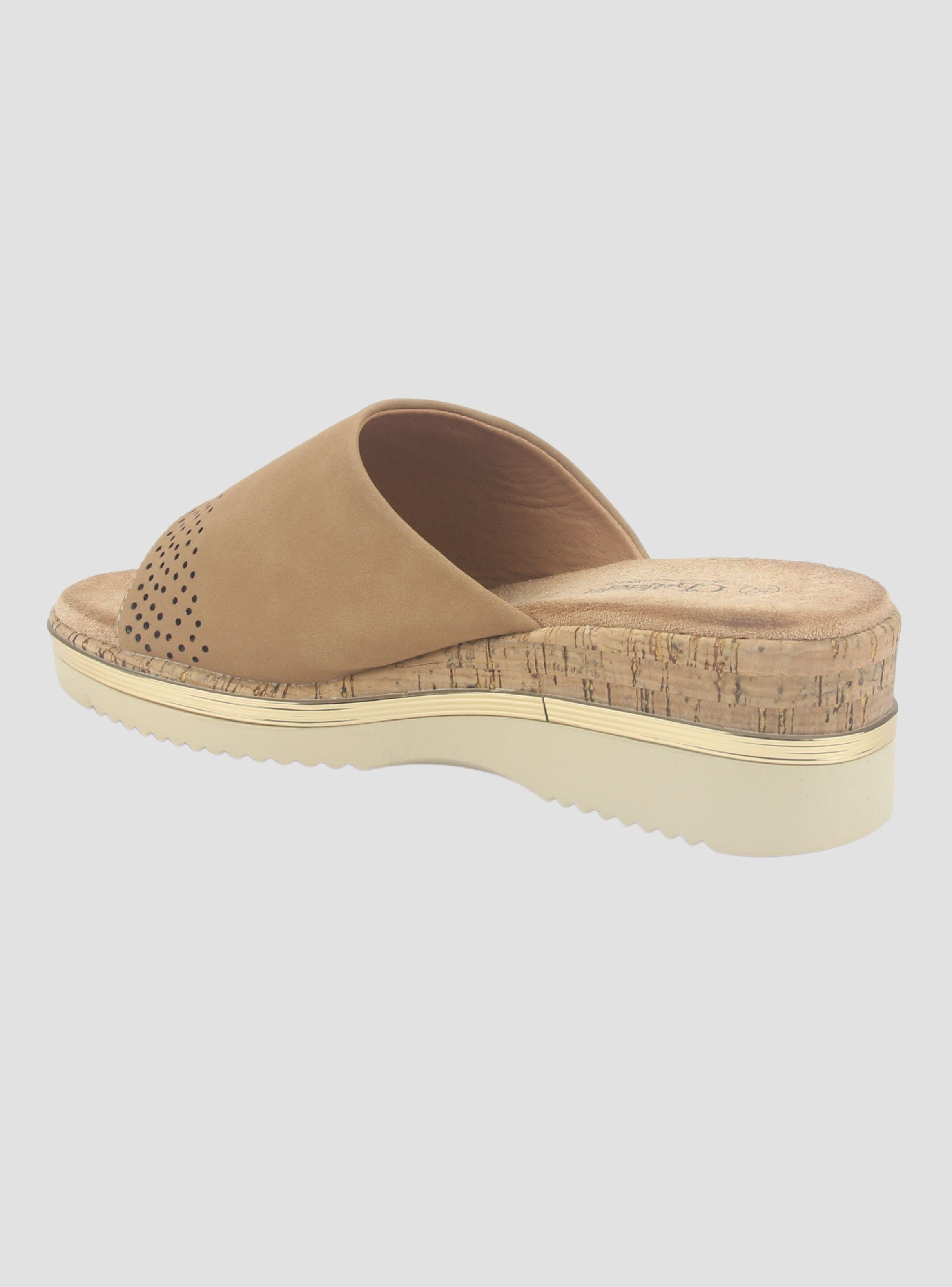 Sandalia Chalada Mujer Tera-1 Beige Plataforma-3