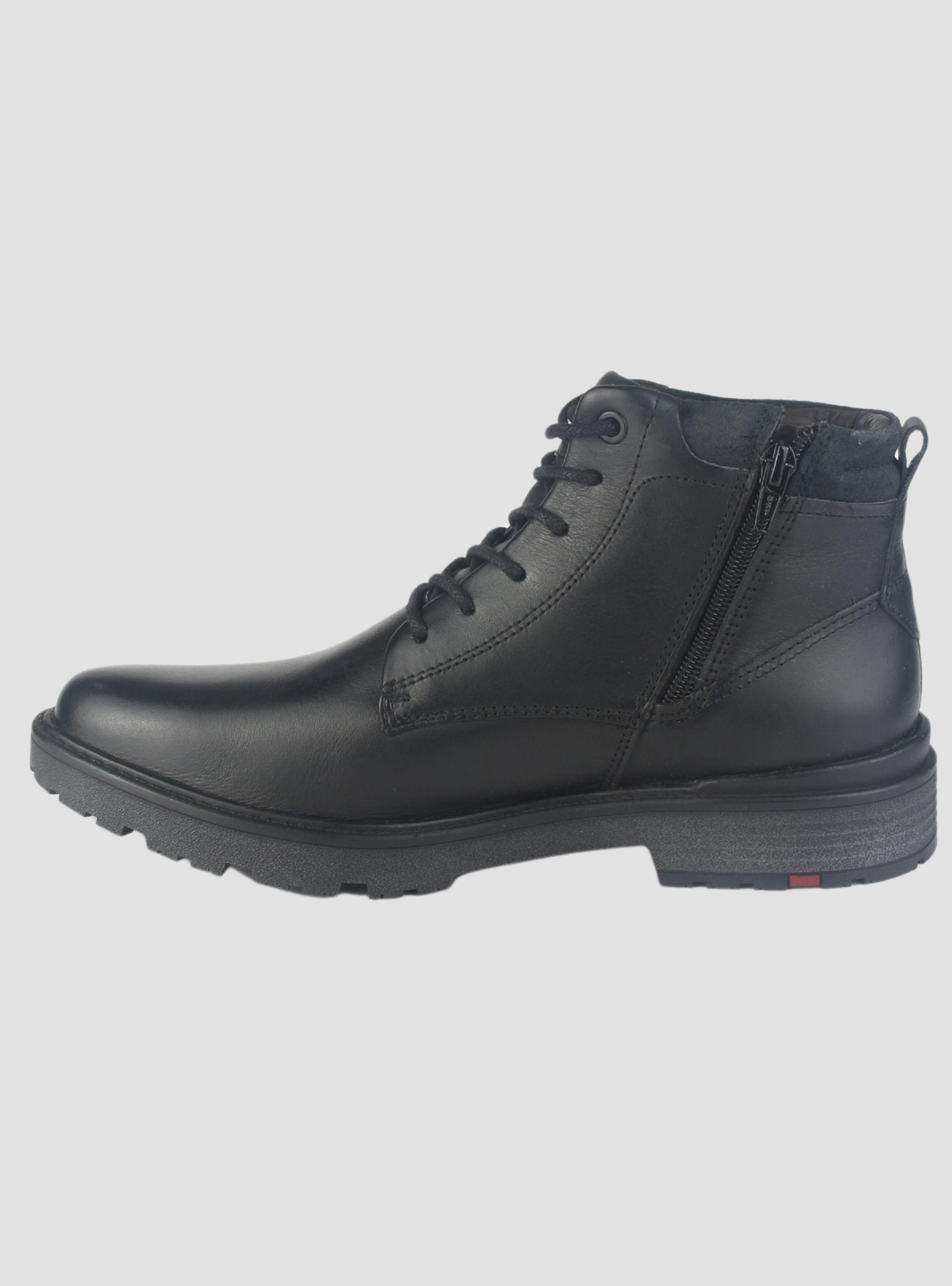 Botin Ferracini Hombre 9817 Atenas Negro Casual-1