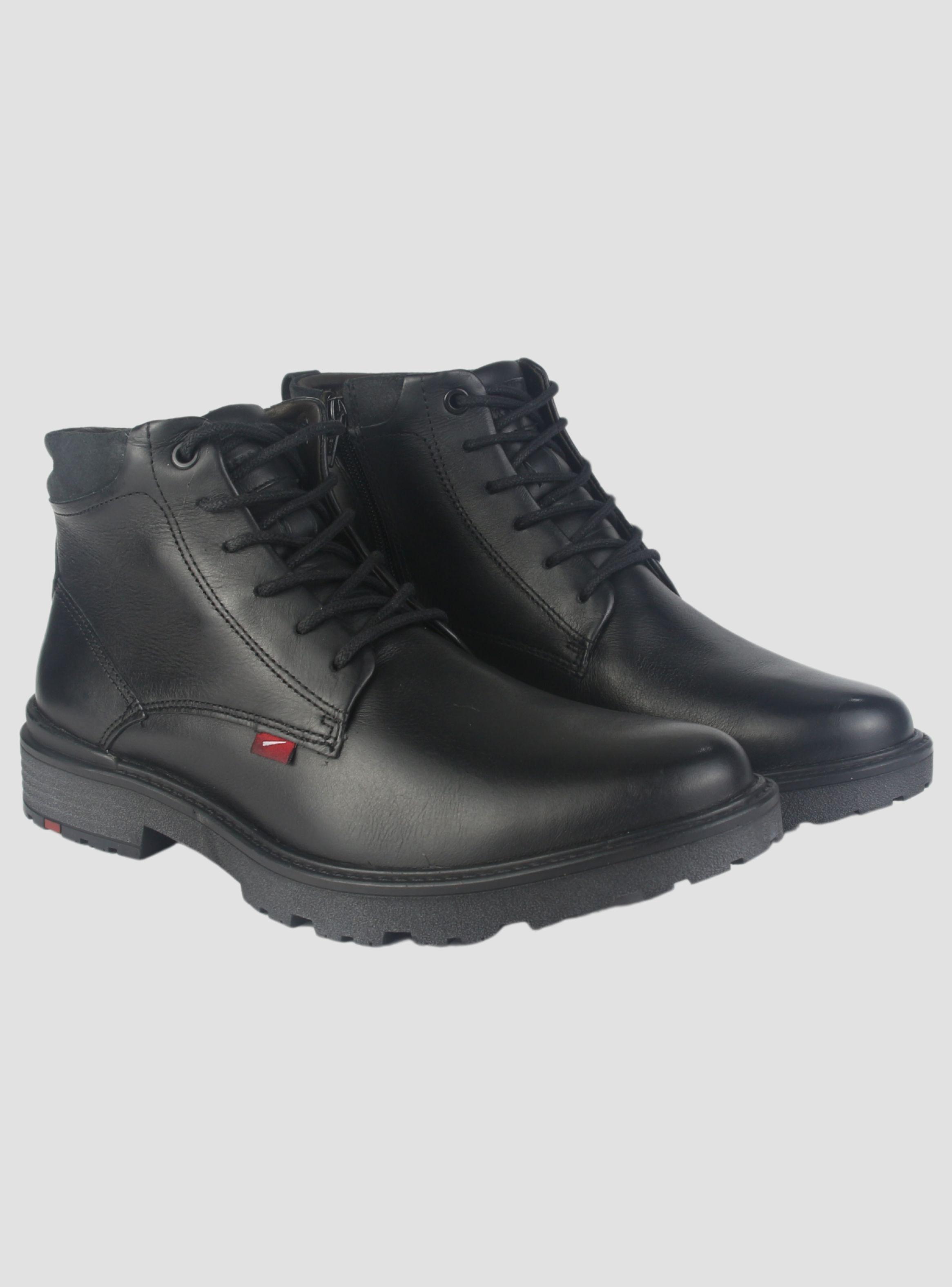 Botin Ferracini Hombre 9817 Atenas Negro Casual-4