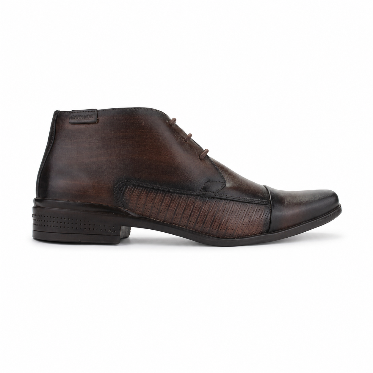 Botin Ferracini Hombre 4363 Frankfurt Tostado Casual-0