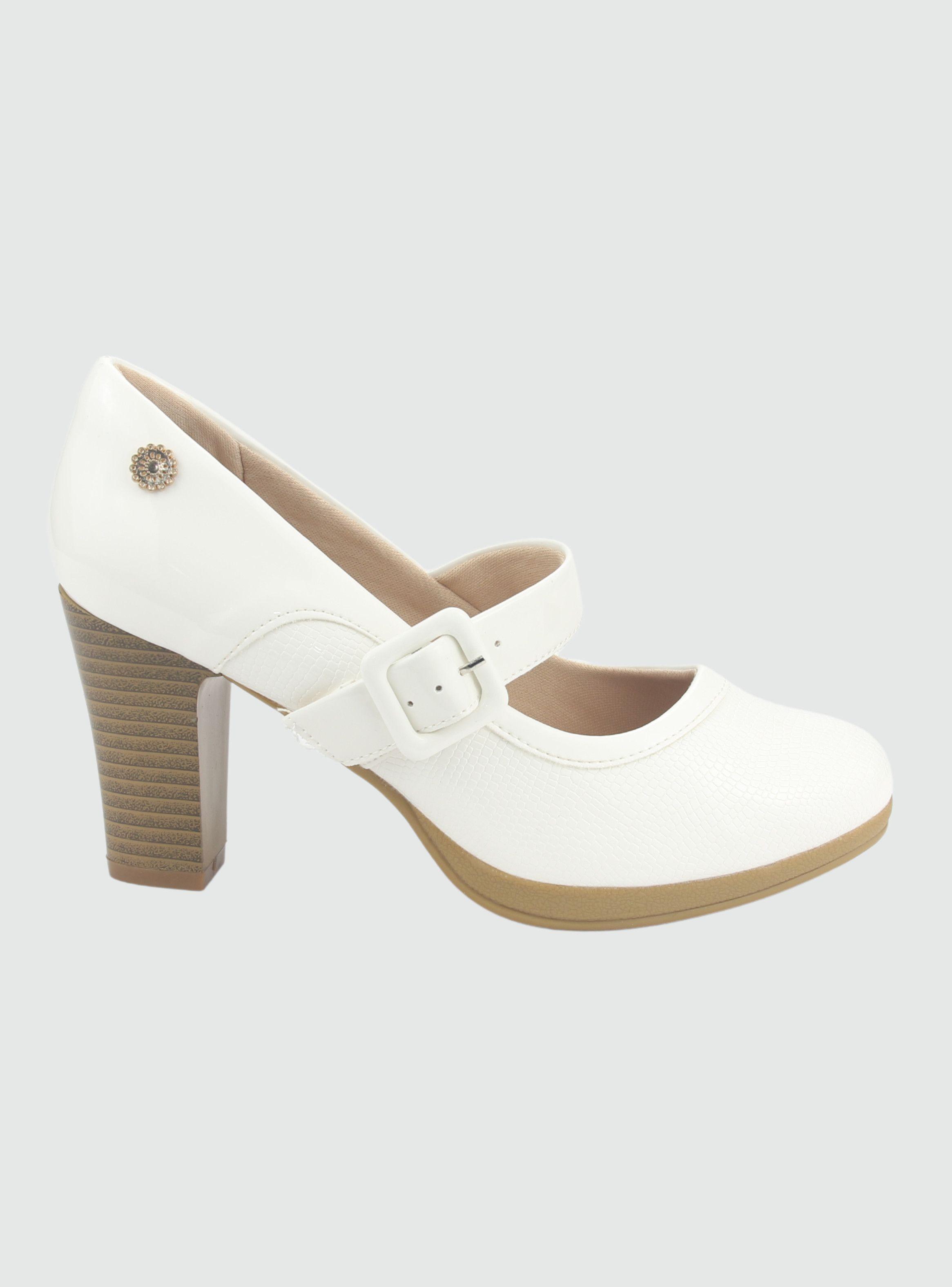 Zapato Chalada Mujer Dilly-10 Blanco Casual-0