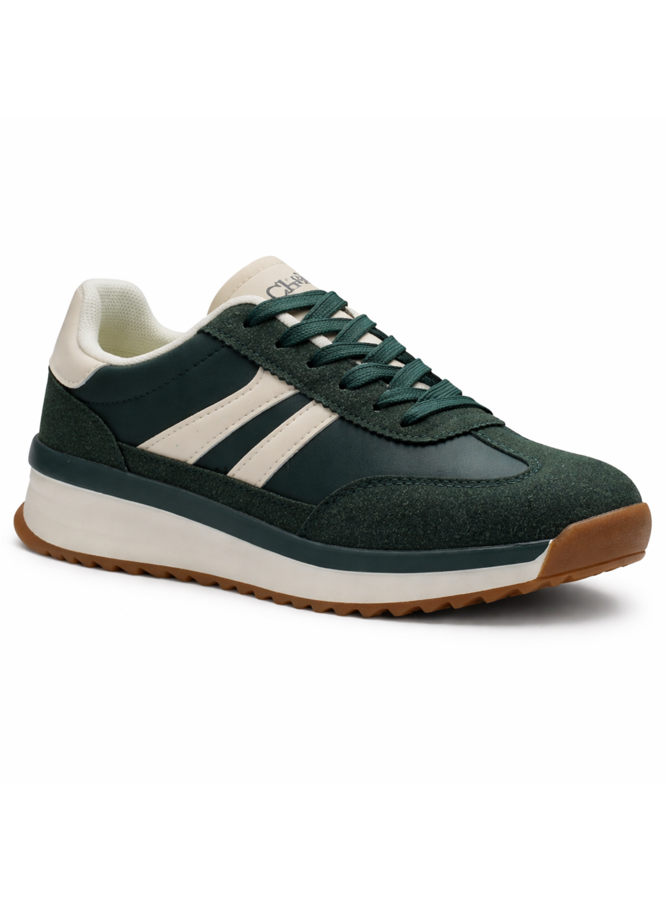 Zapatilla Verde Mujer Urbano Chalada Front-2