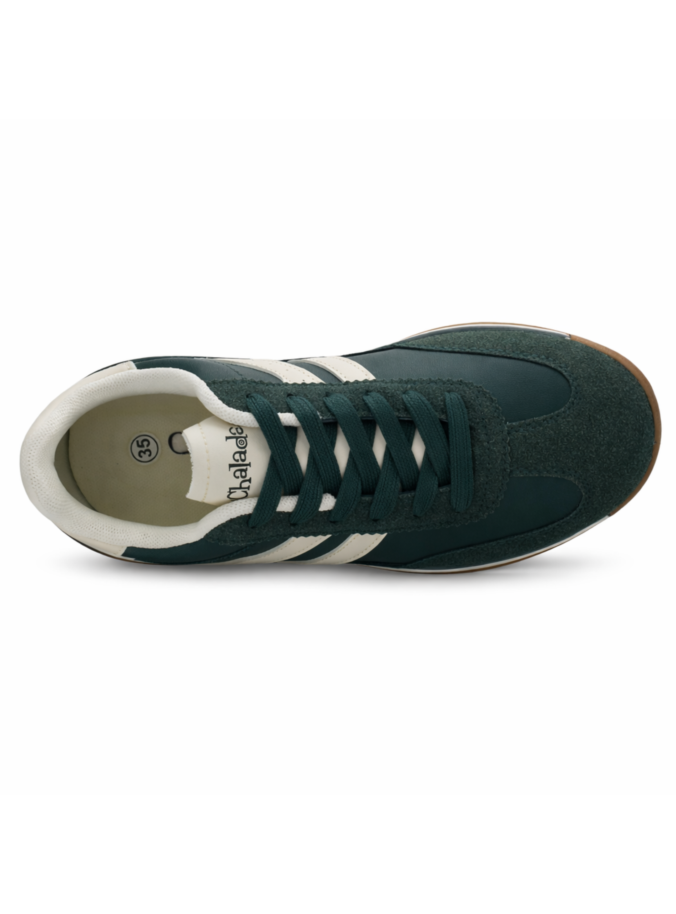 Zapatilla Verde Mujer Urbano Chalada Front-4