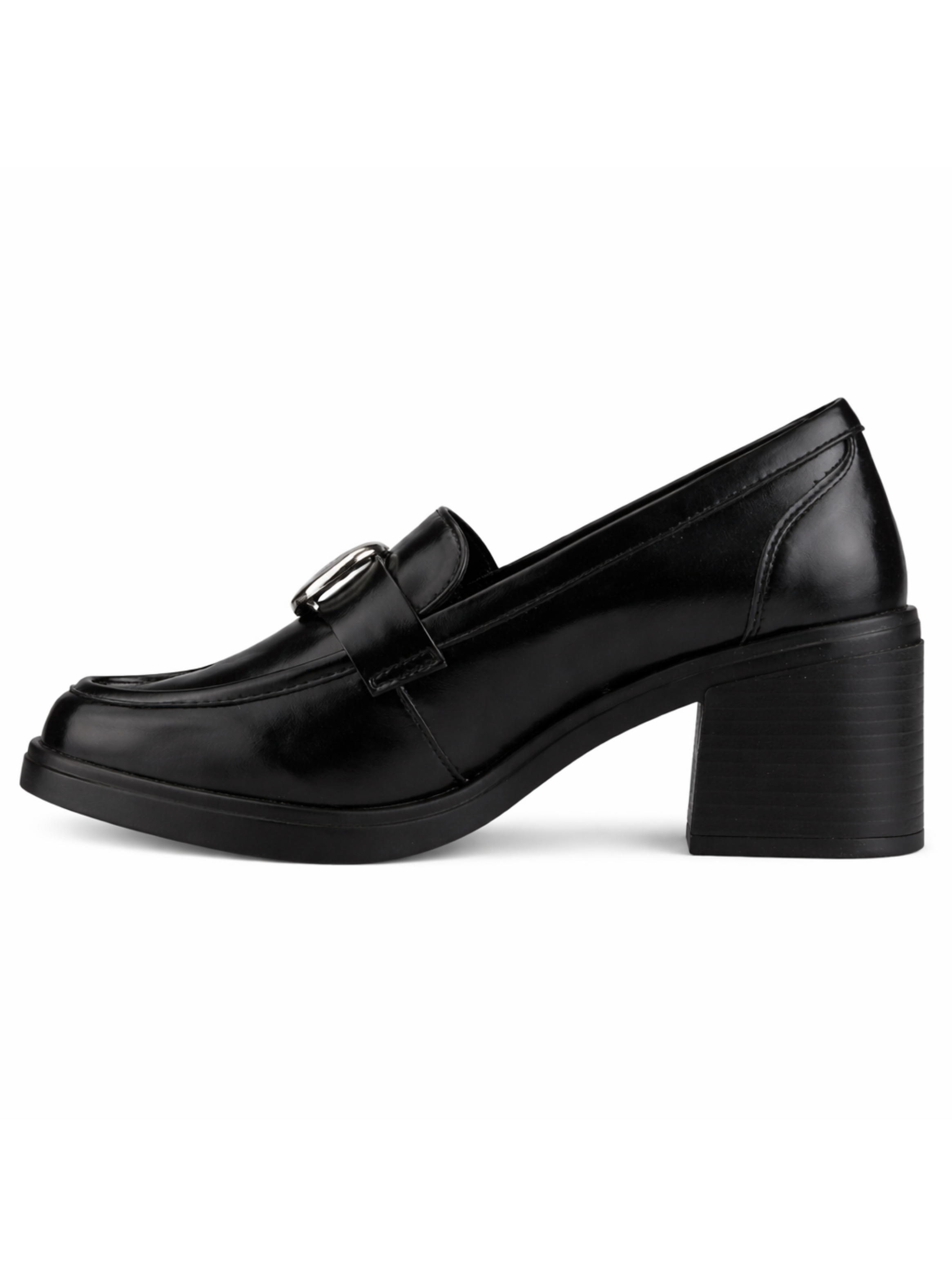 Mocasin Negro Mujer Casual Chalada Bari-1