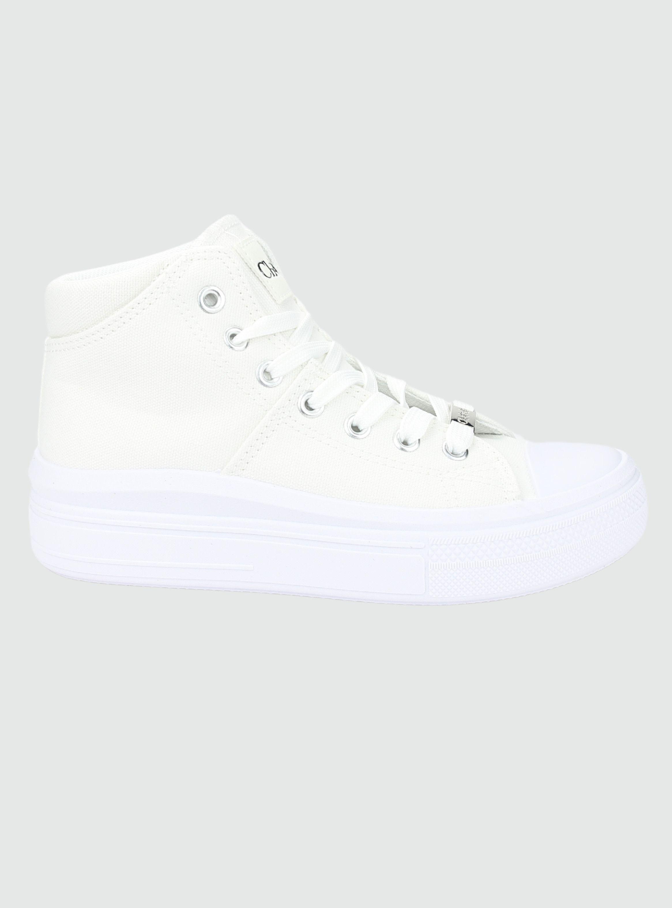 Zapatilla Chalada Mujer Clu-15 Blanco Urbano-0