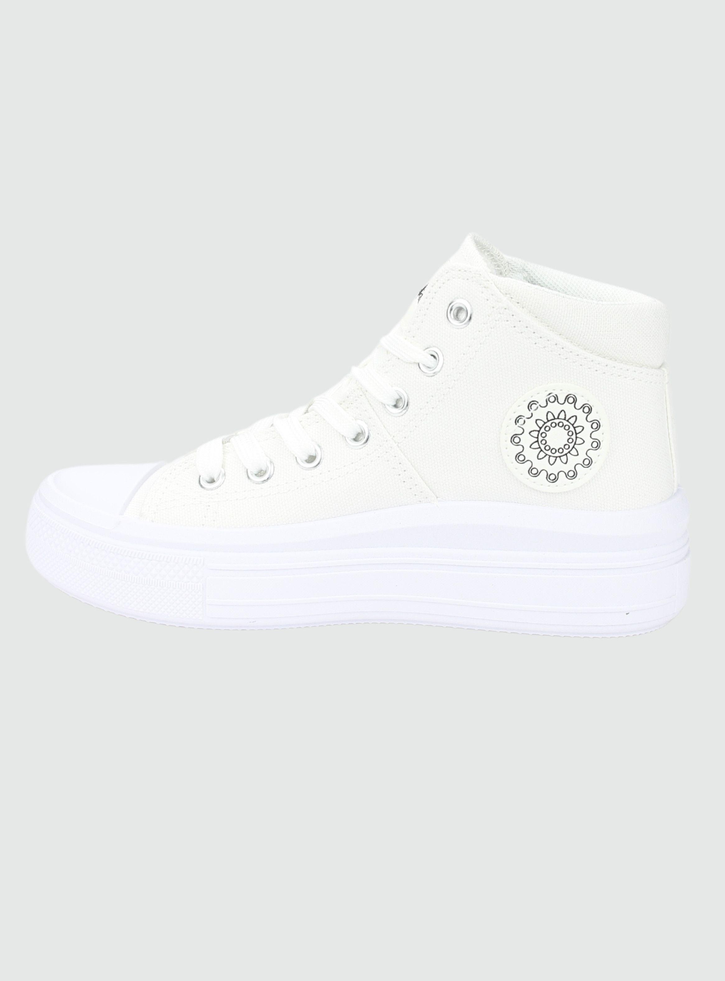 Zapatilla Chalada Mujer Clu-15 Blanco Urbano-1