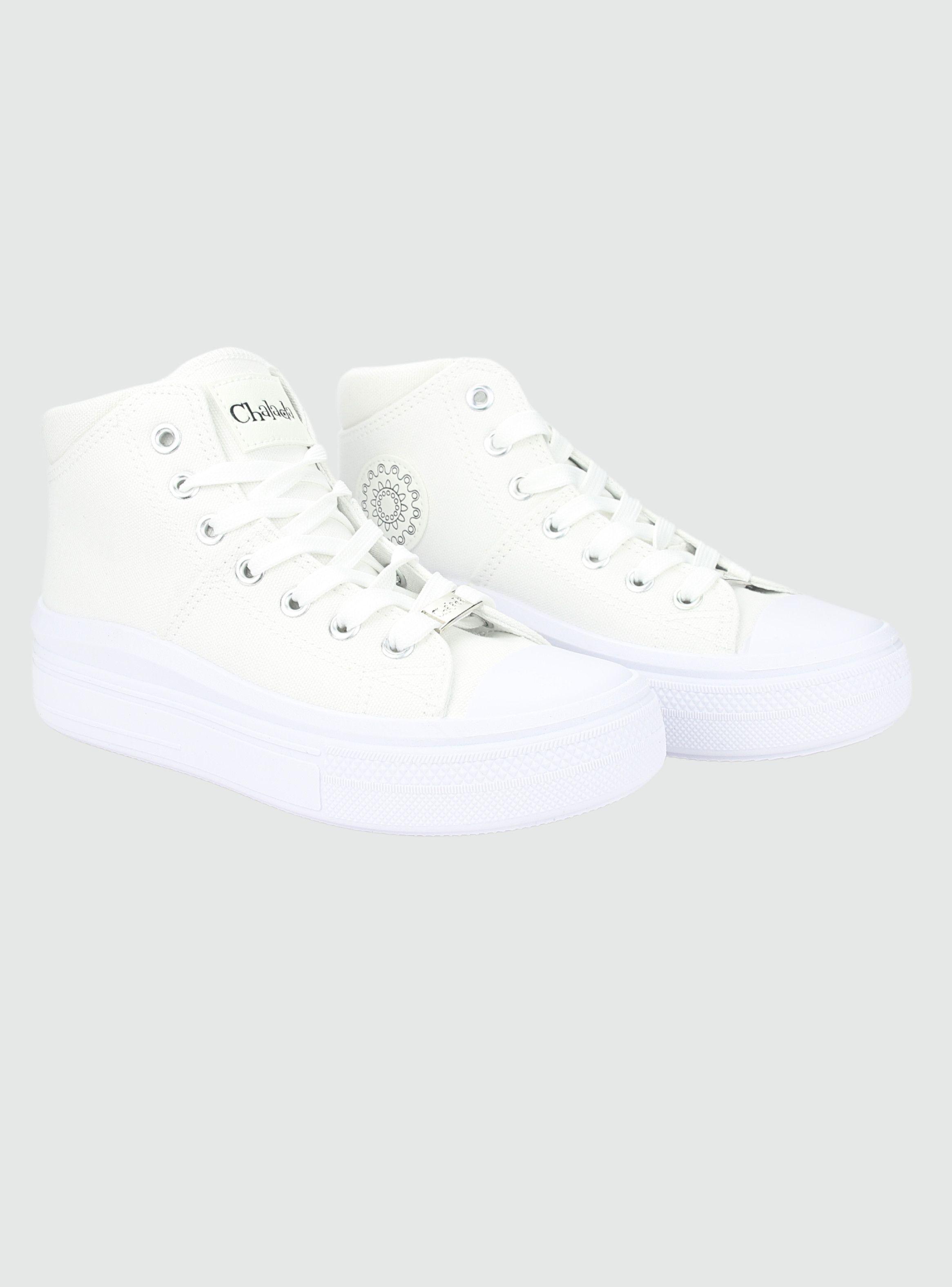Zapatilla Chalada Mujer Clu-15 Blanco Urbano-4