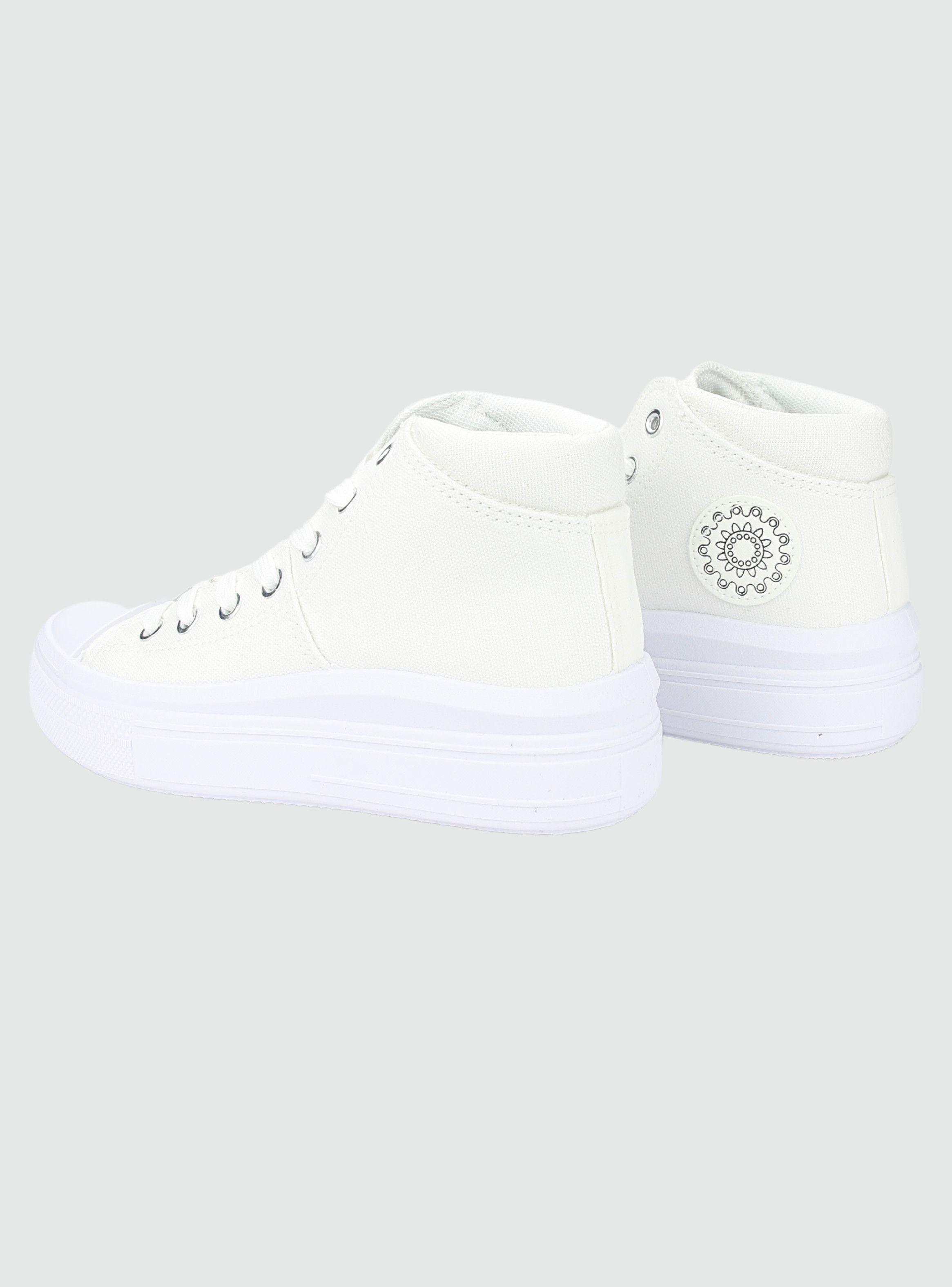 Zapatilla Chalada Mujer Clu-15 Blanco Urbano-5