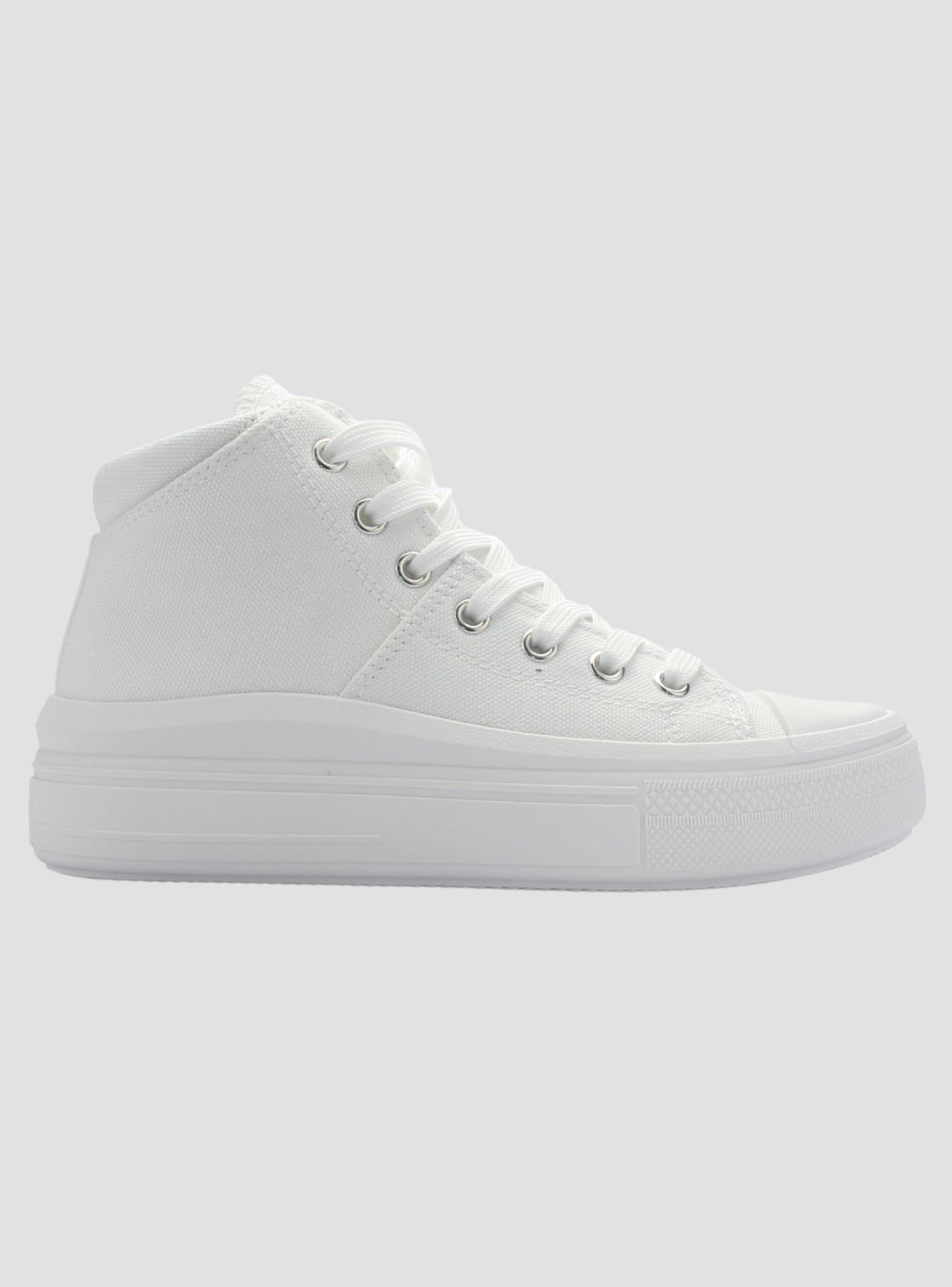 Zapatilla Chalada Mujer Clu-15 Blanco Urbano-0
