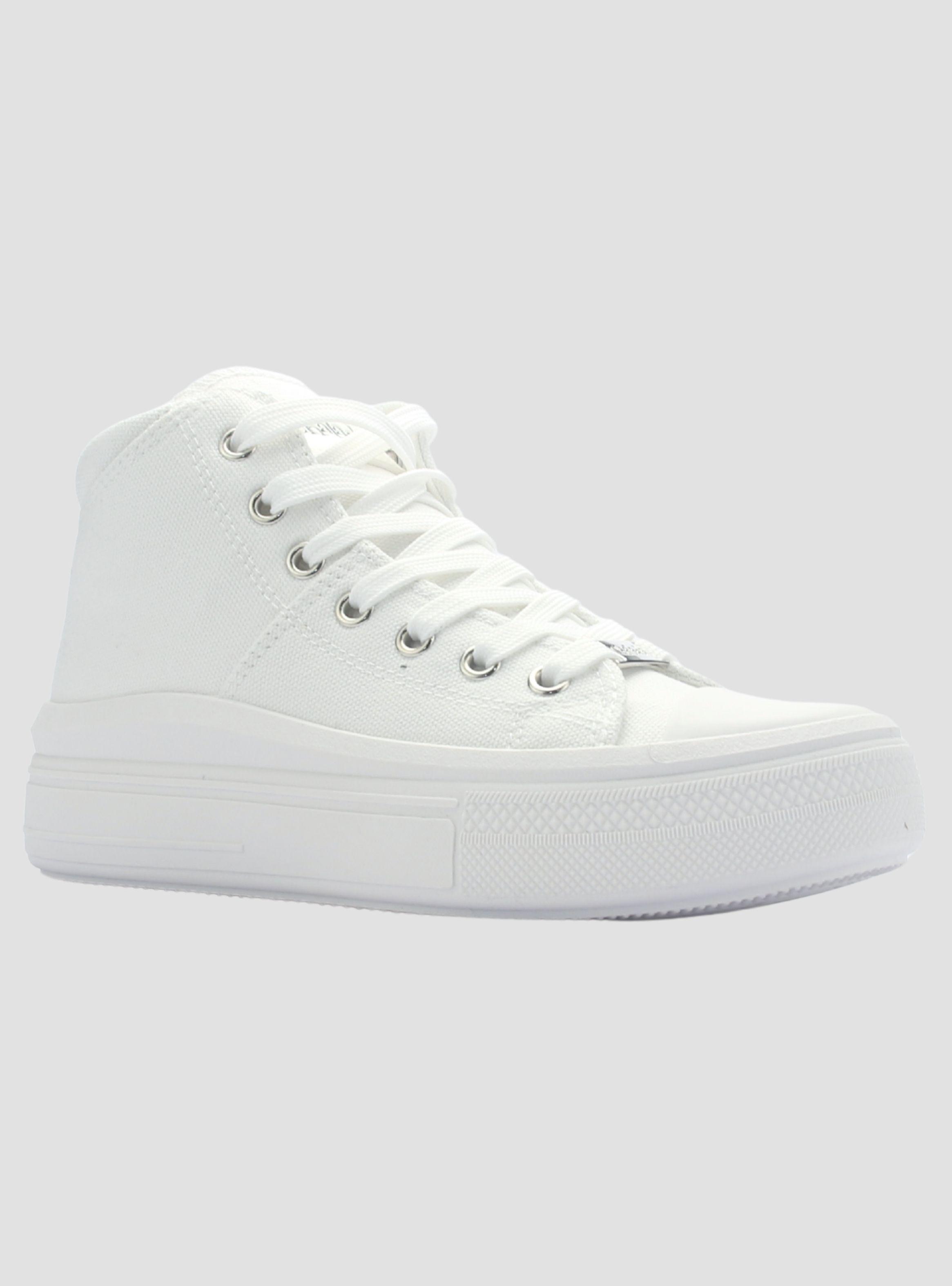 Zapatilla Chalada Mujer Clu-15 Blanco Urbano-2