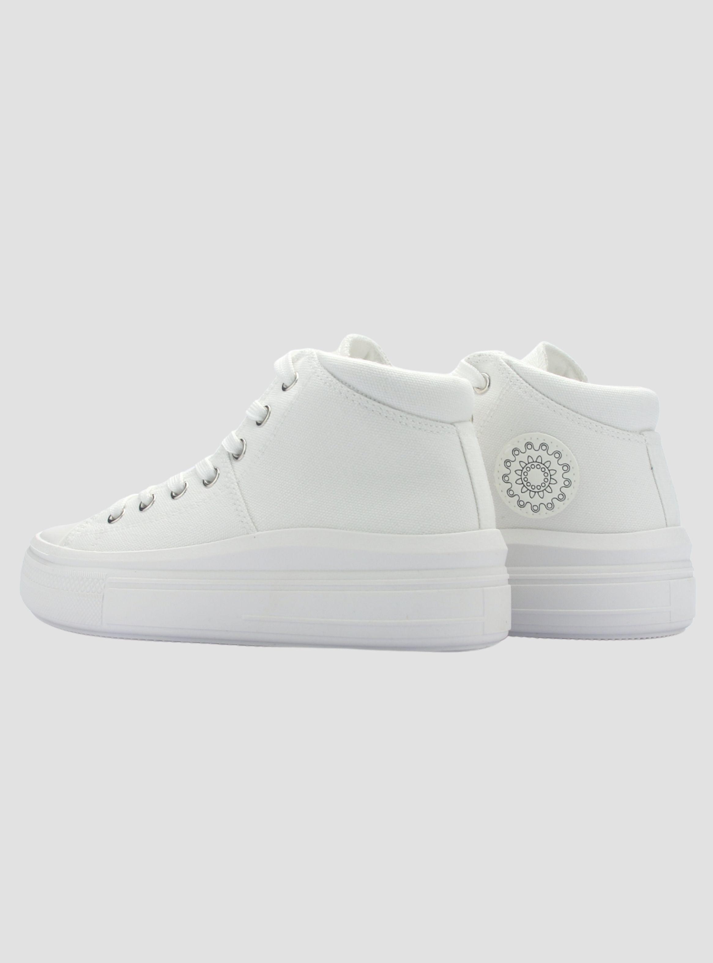 Zapatilla Chalada Mujer Clu-15 Blanco Urbano-4