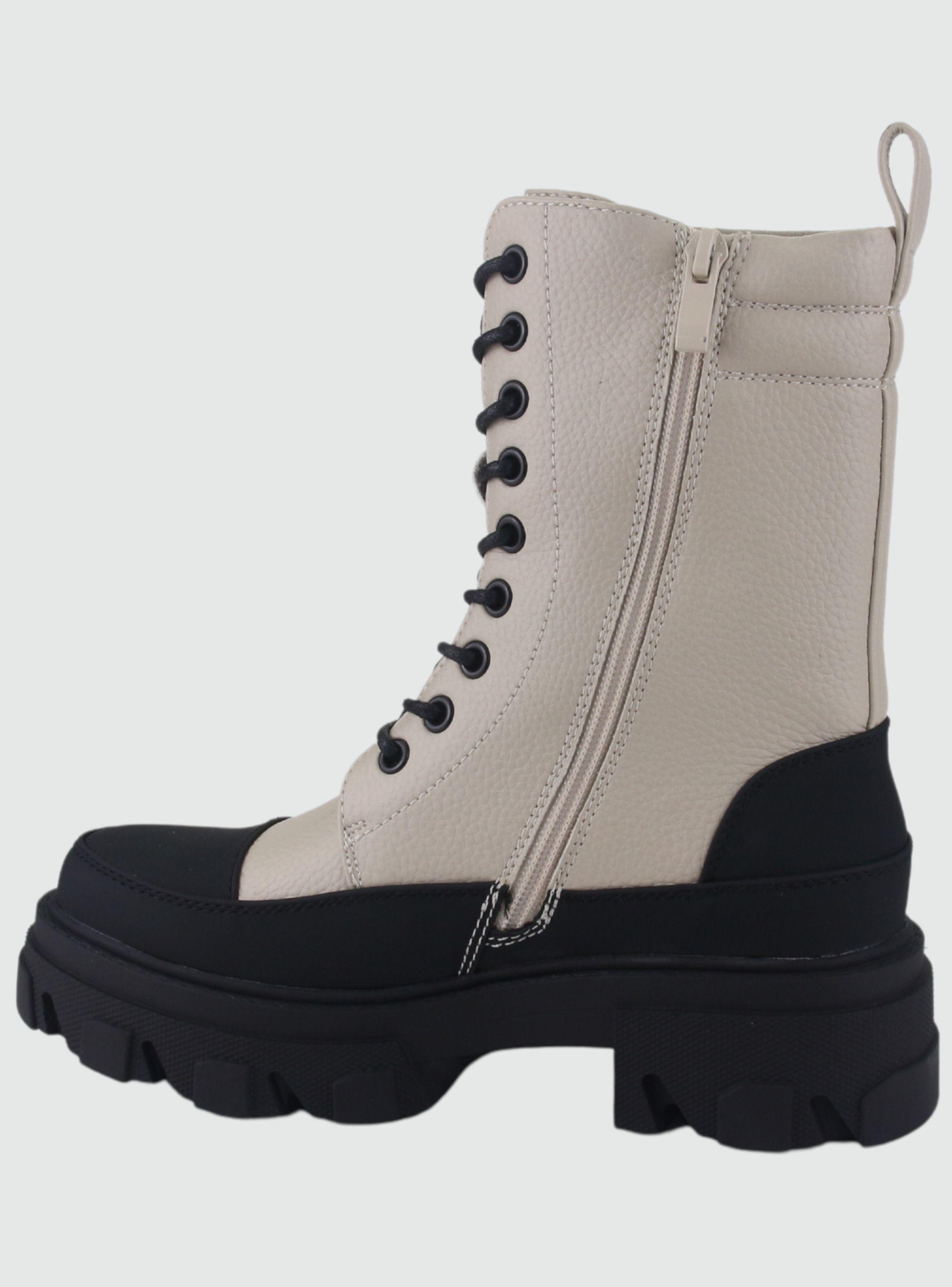 Botin Chalada Mujer Karl-10 Beige Casual-1