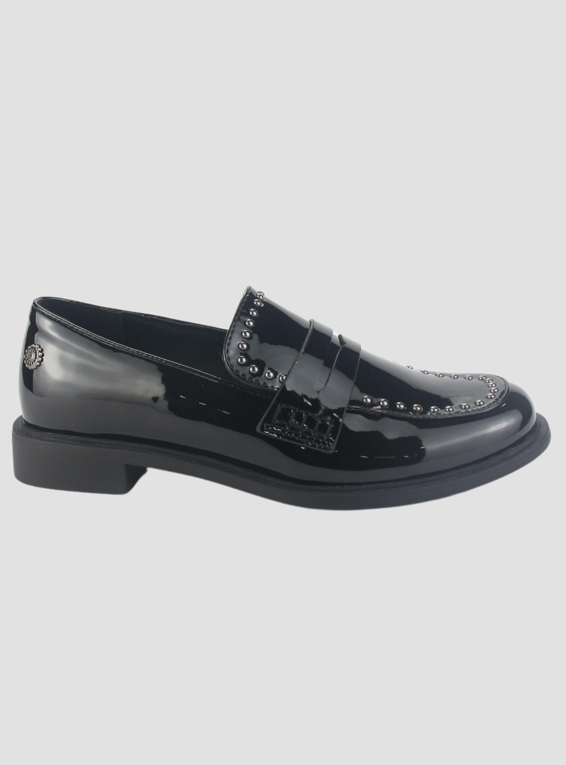 Mocasin Chalada Mujer Mocca-1 Negro Casual-0