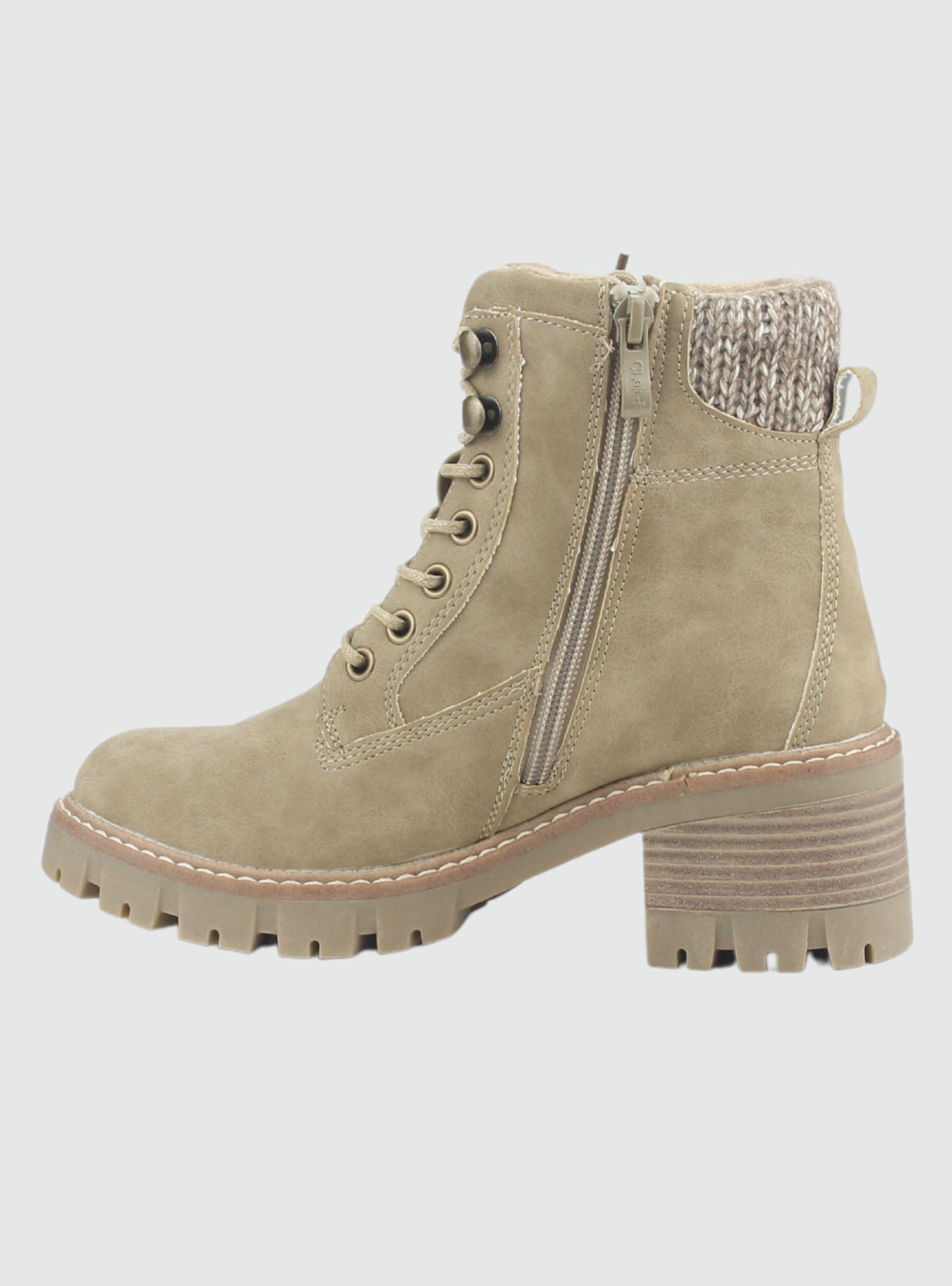 Botin Chalada Mujer Sindy-1 Beige Casual-1