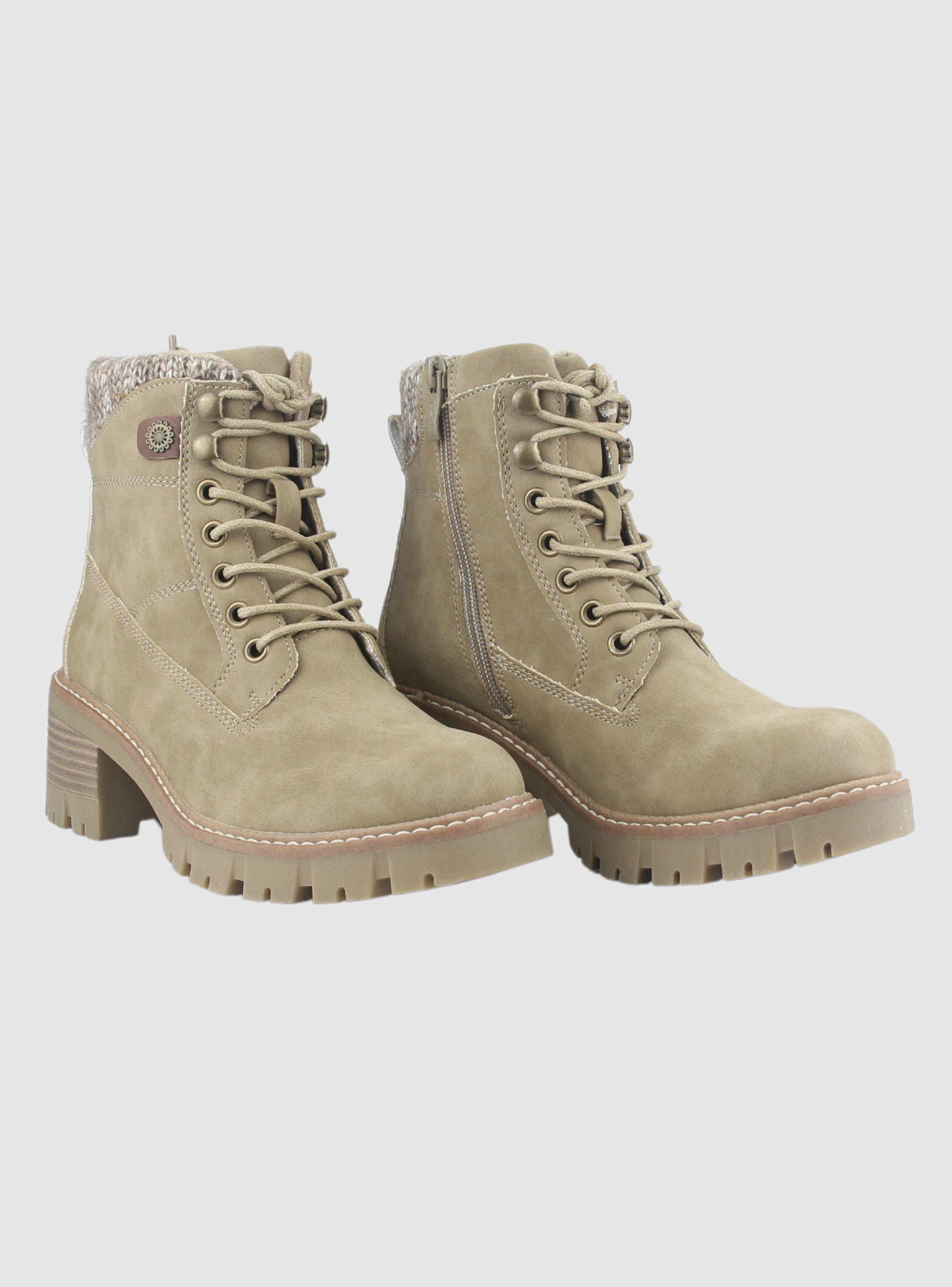 Botin Chalada Mujer Sindy-1 Beige Casual-4