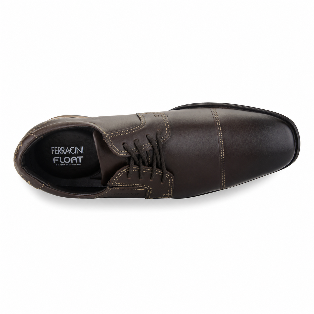 Zapato de Hombre Café Casual Ferracini 6214 Porto-3