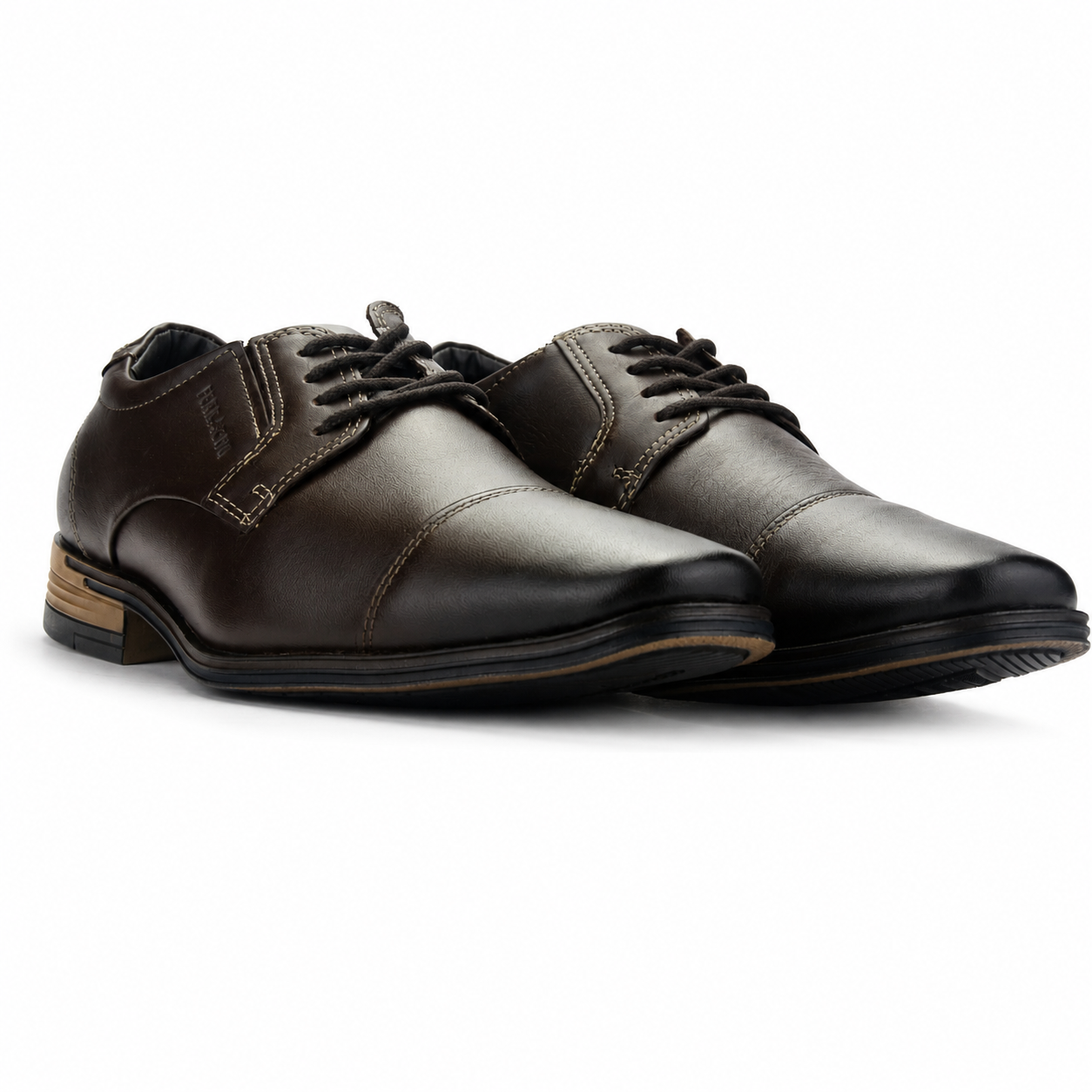 Zapato de Hombre Café Casual Ferracini 6214 Porto-5