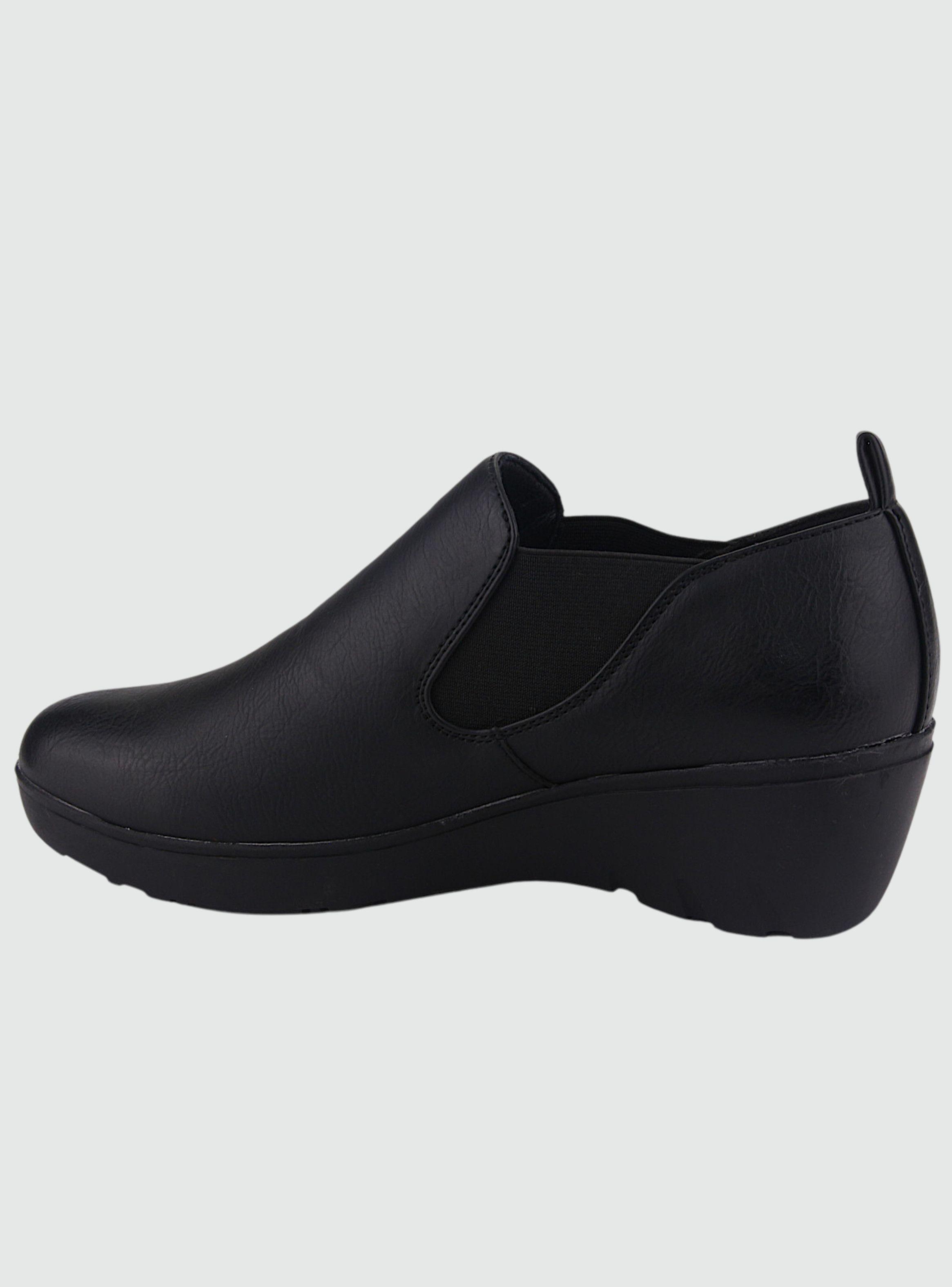 Zapato Chalada Mujer Tanda-31 Negro Casual-1