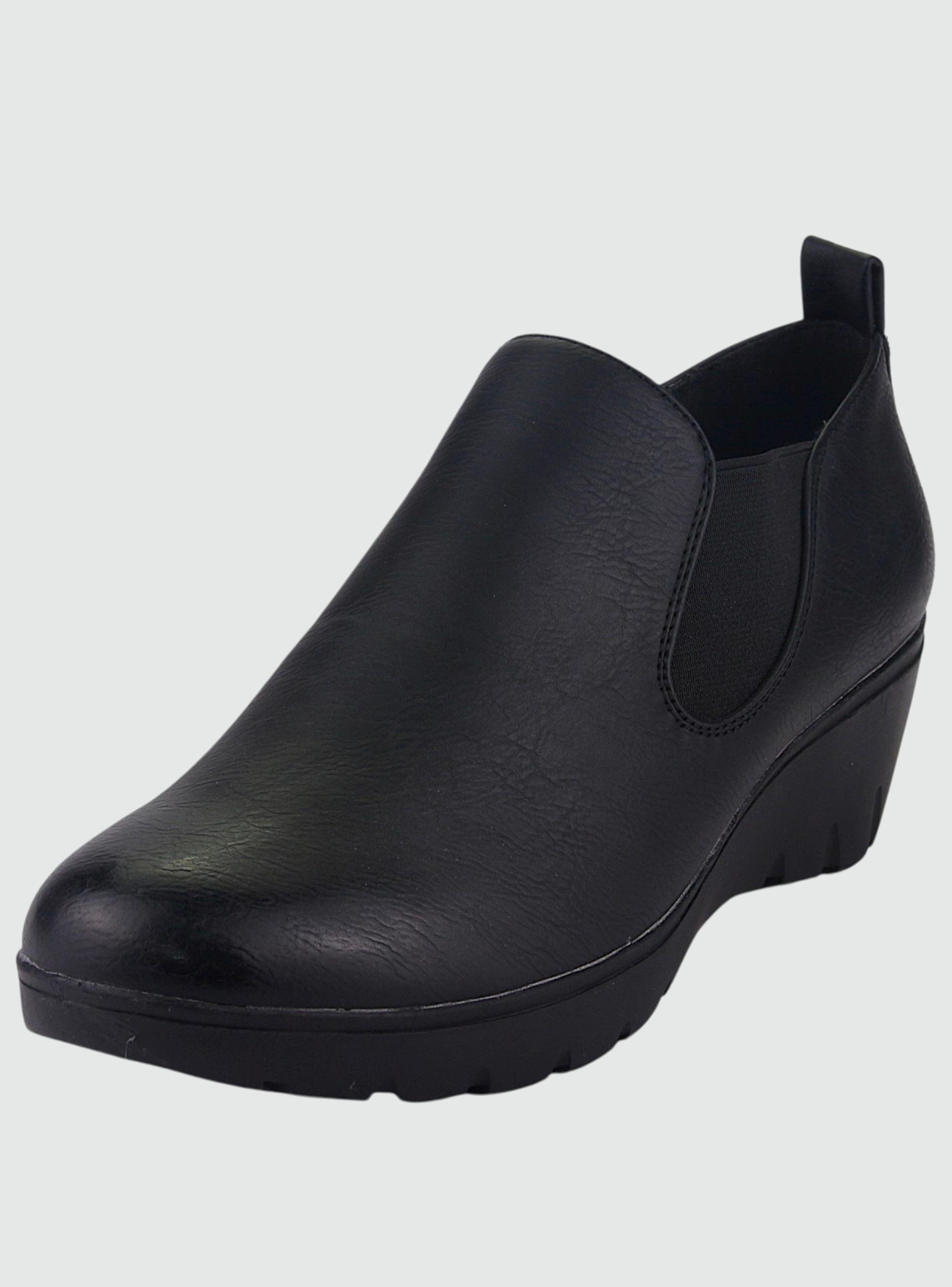 Zapato Chalada Mujer Tanda-31 Negro Casual-2