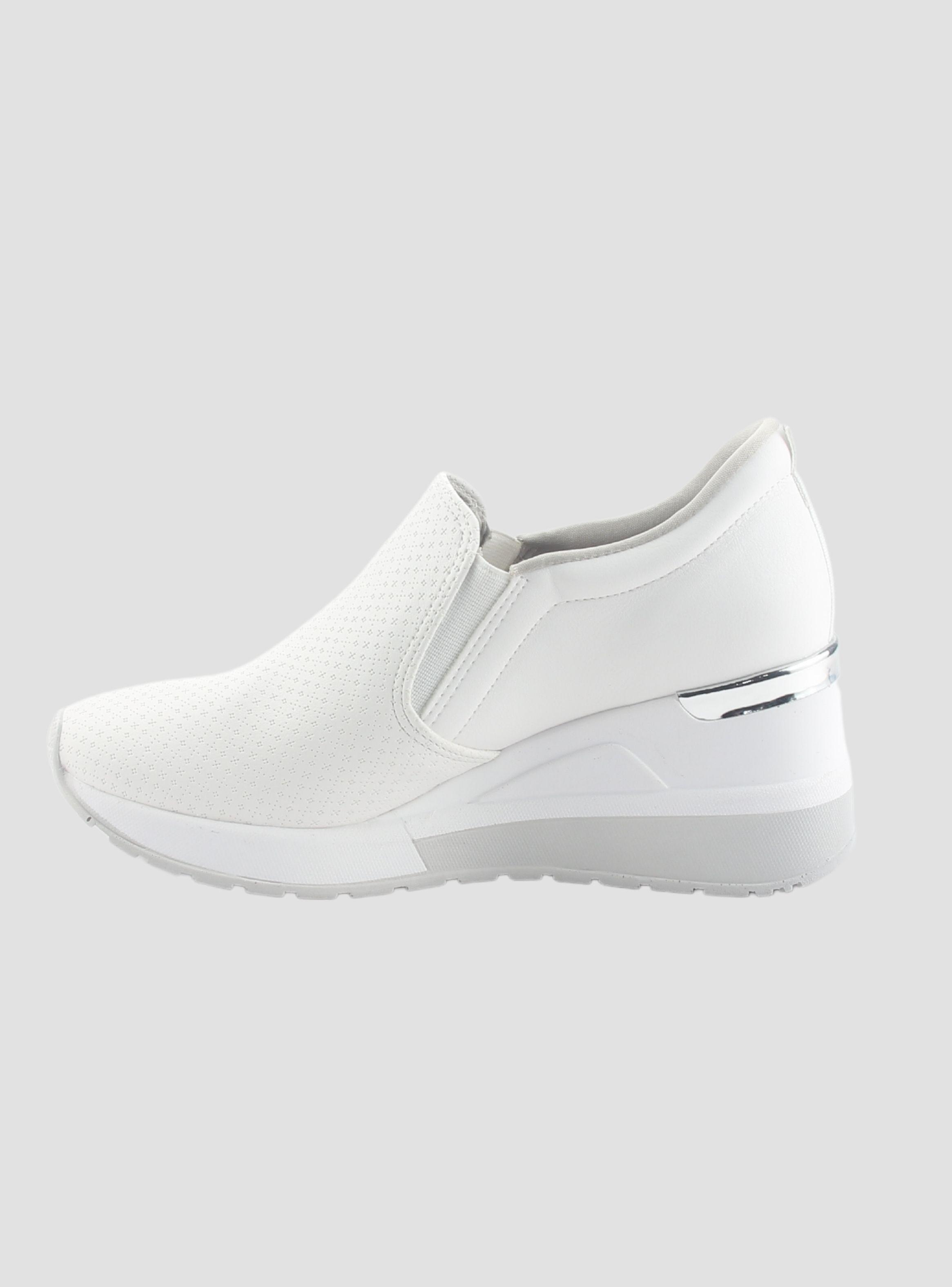 Zapatilla Via Marte Mujer 046-002-02 Blanco Casual-1