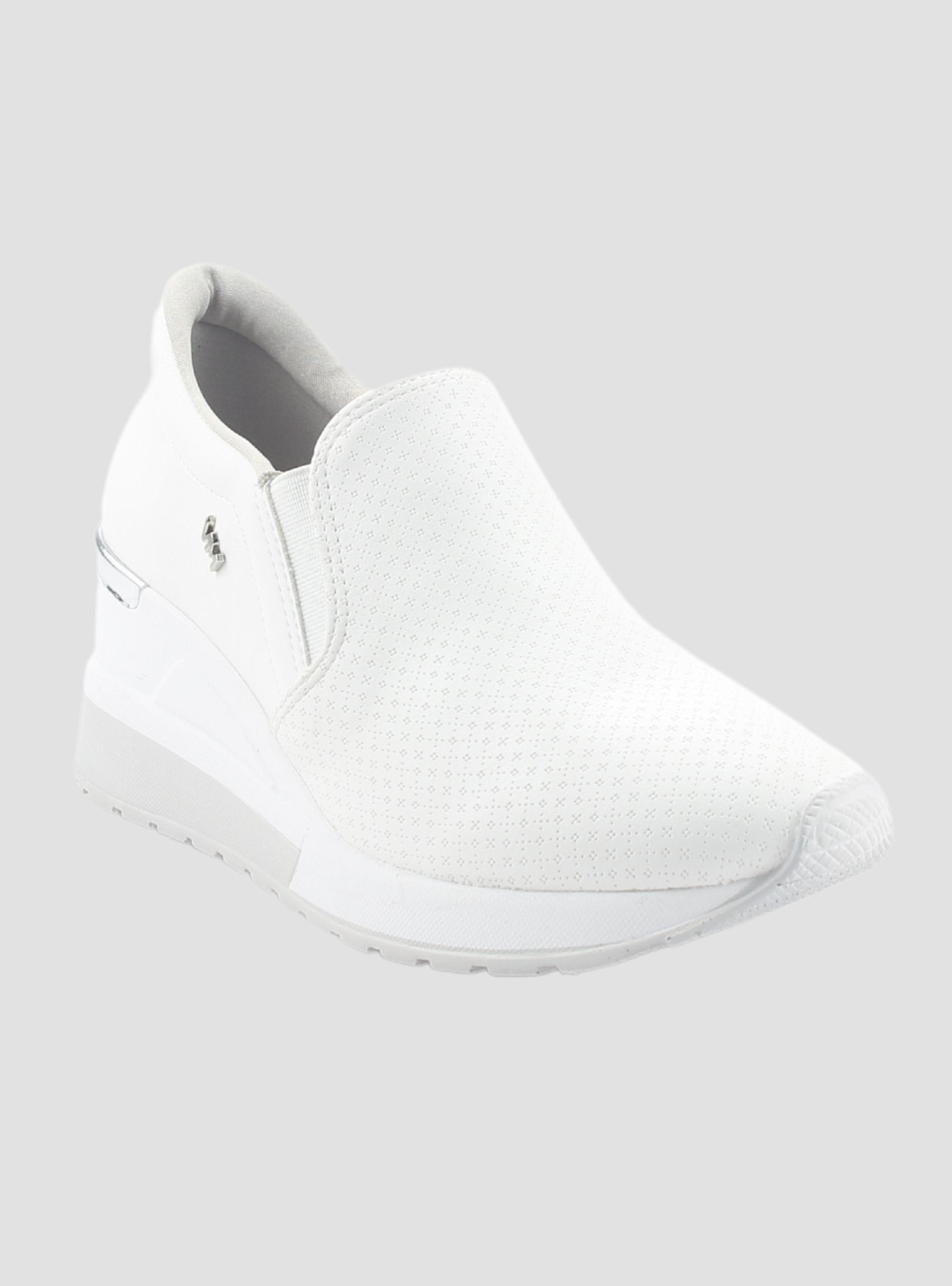 Zapatilla Via Marte Mujer 046-002-02 Blanco Casual-2