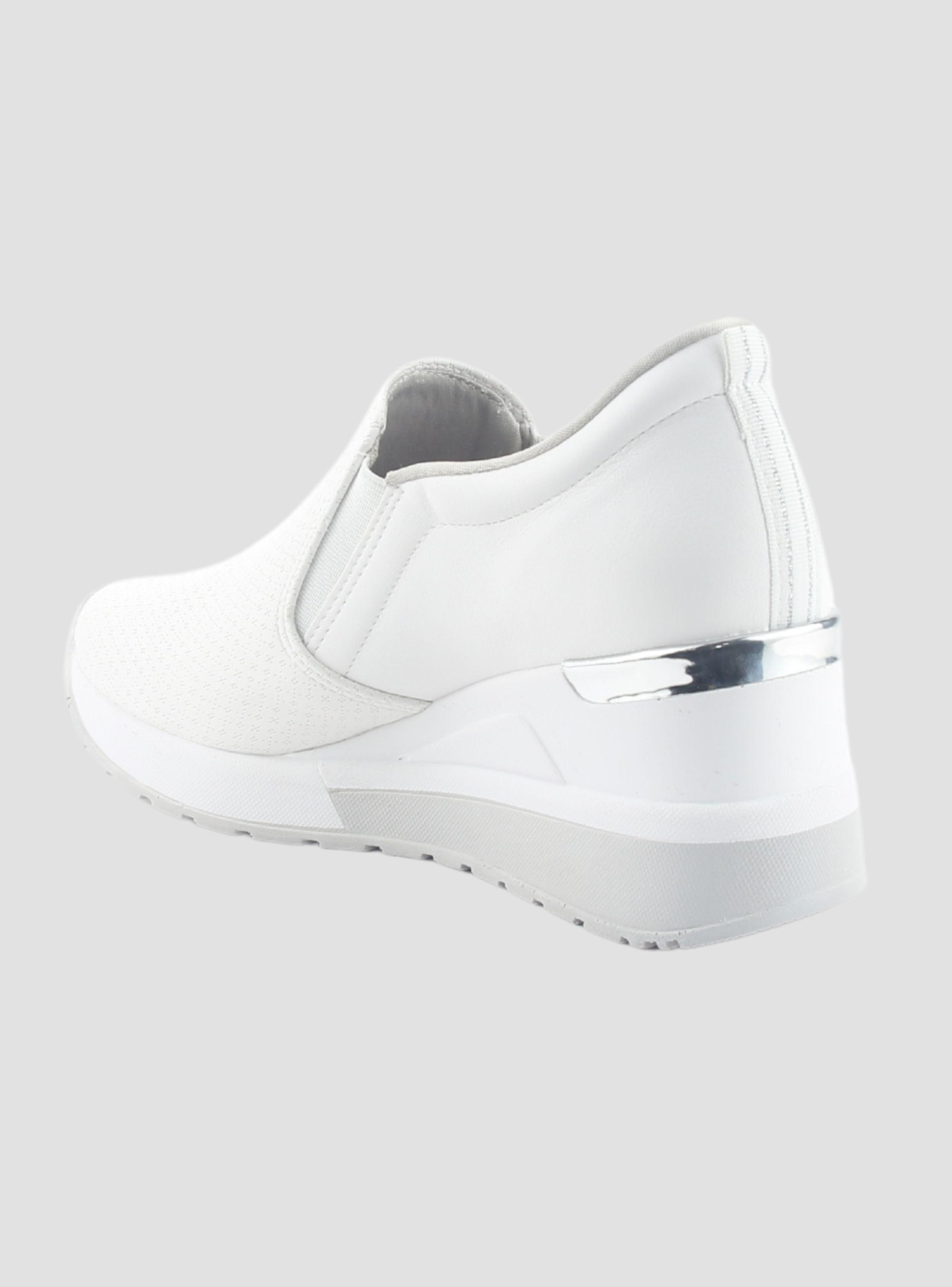 Zapatilla Via Marte Mujer 046-002-02 Blanco Casual-3