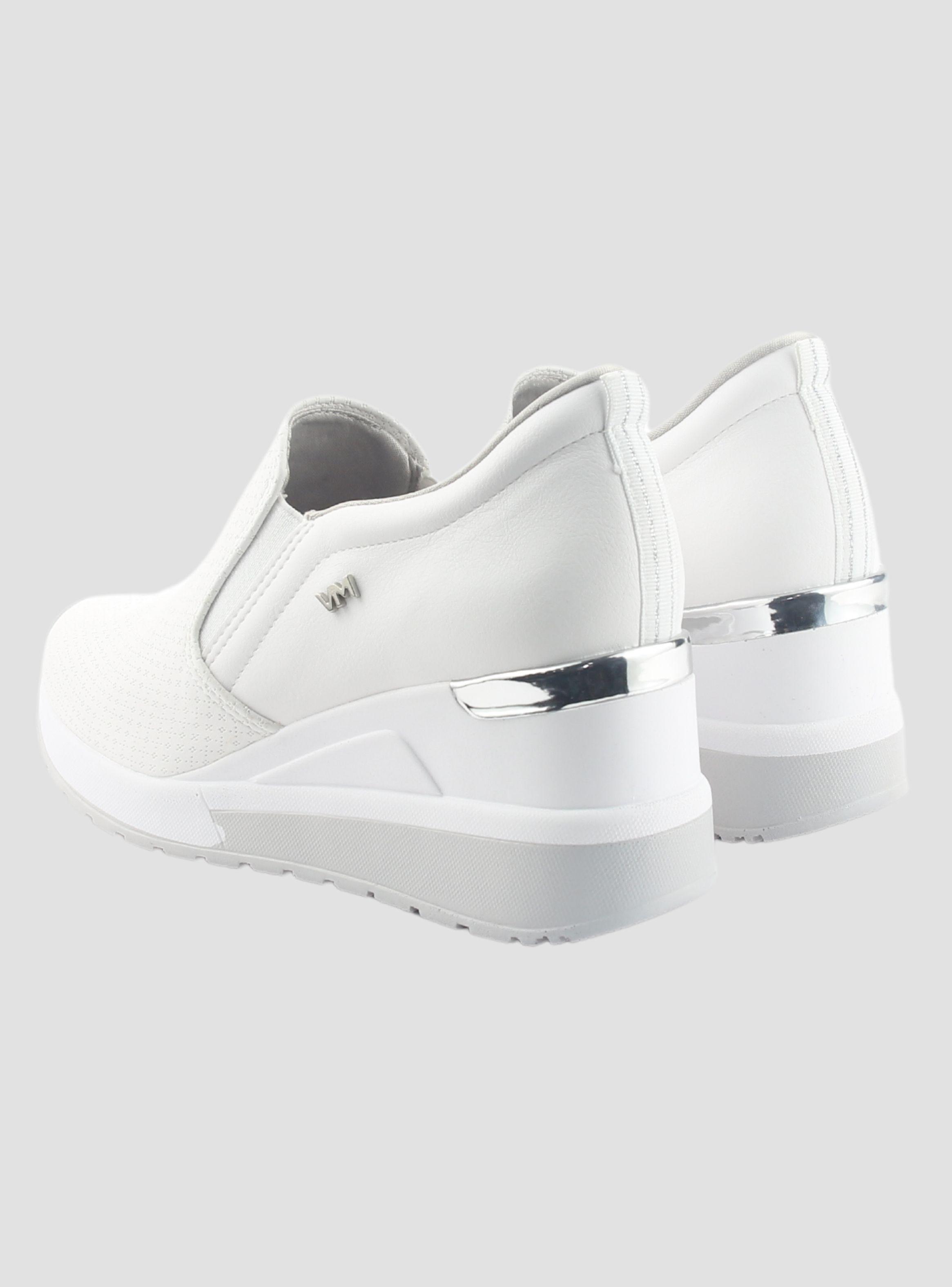 Zapatilla Via Marte Mujer 046-002-02 Blanco Casual-5