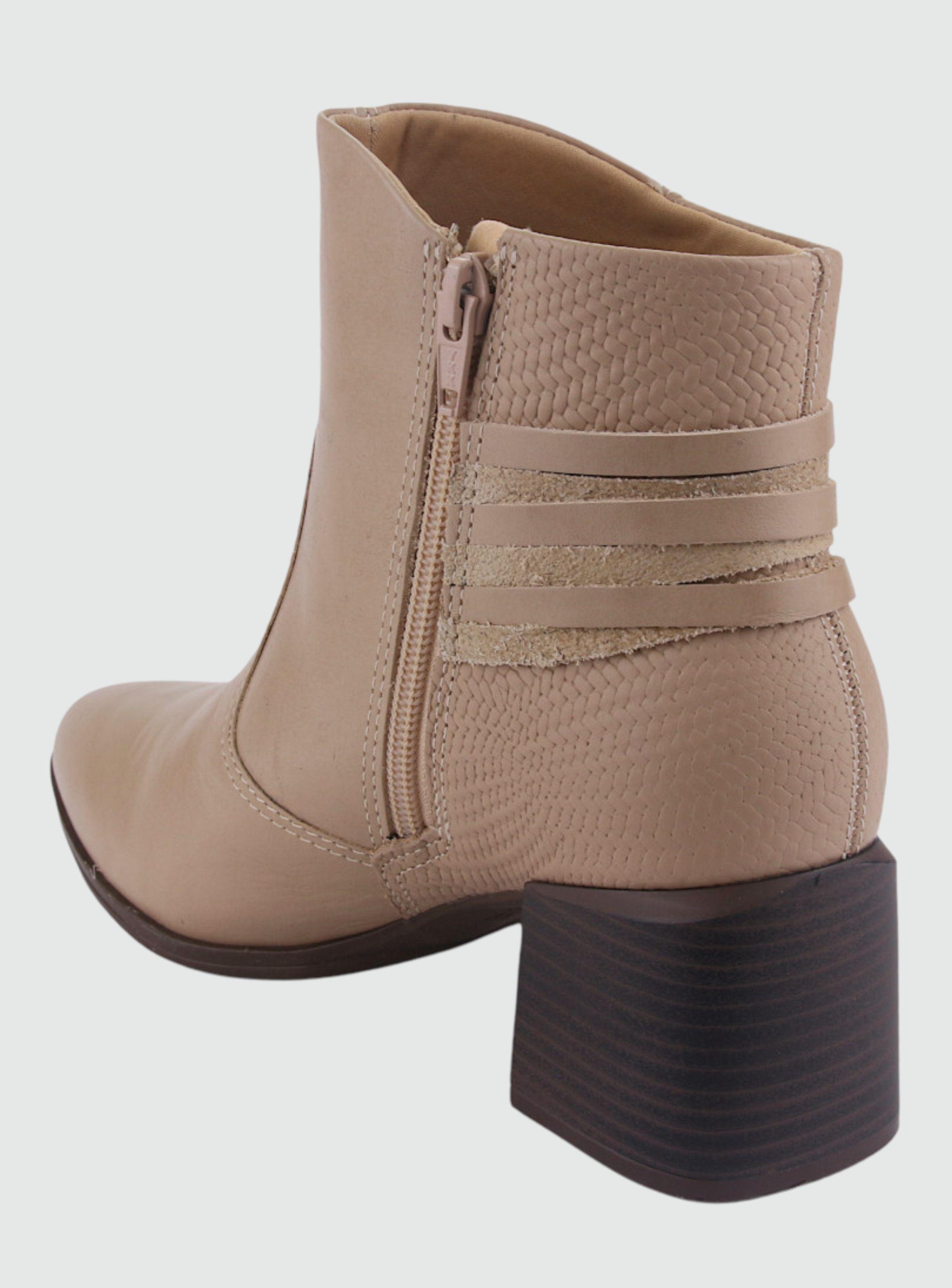 Botin Comfortflex Mujer 2198304 Nude Casual-3