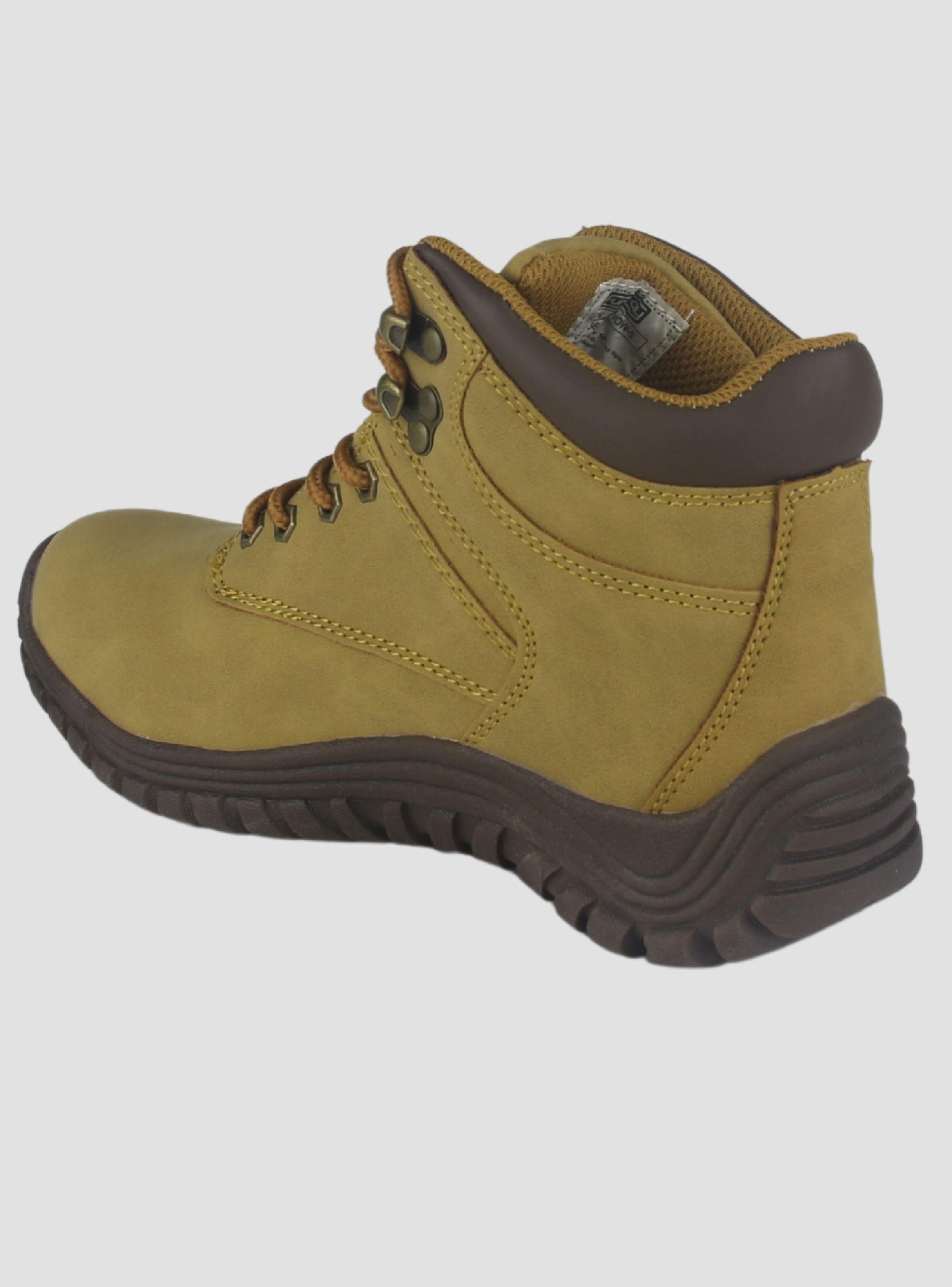 Botin Funway Mujer Snow-5 Camel Casual-3