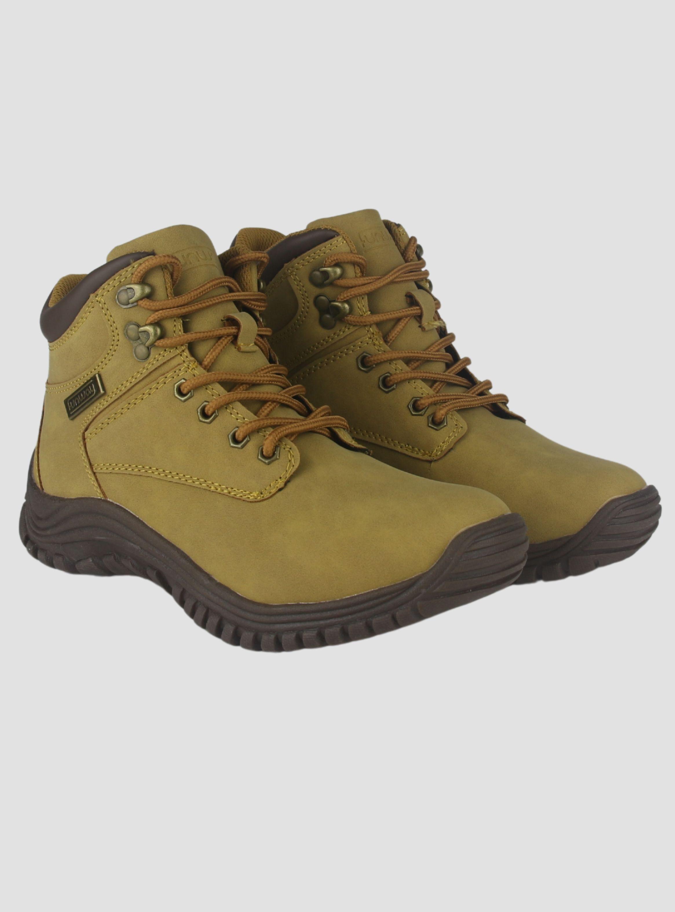 Botin Funway Mujer Snow-5 Camel Casual-4