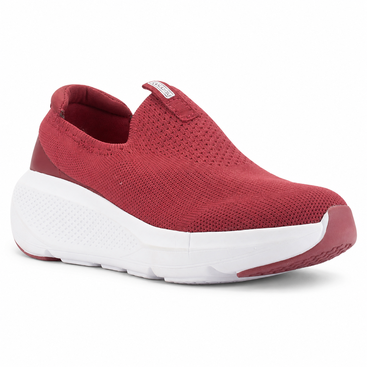 Zapatilla Rojo Mujer Urbano Funway Crew-2