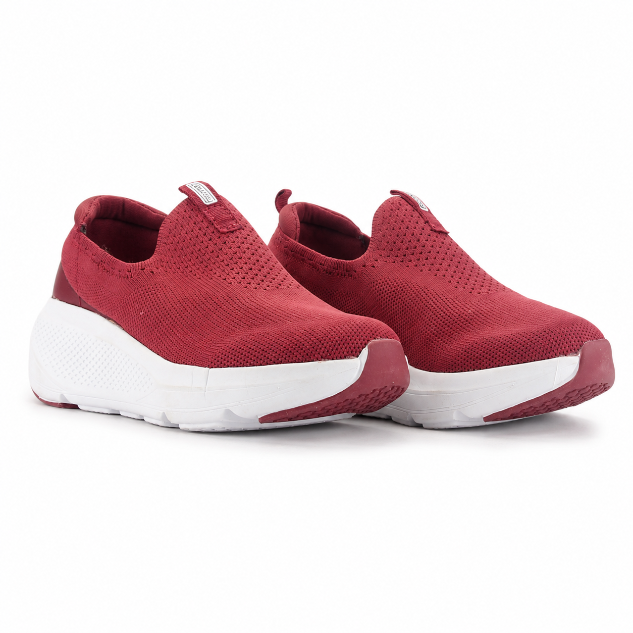 Zapatilla Rojo Mujer Urbano Funway Crew-4
