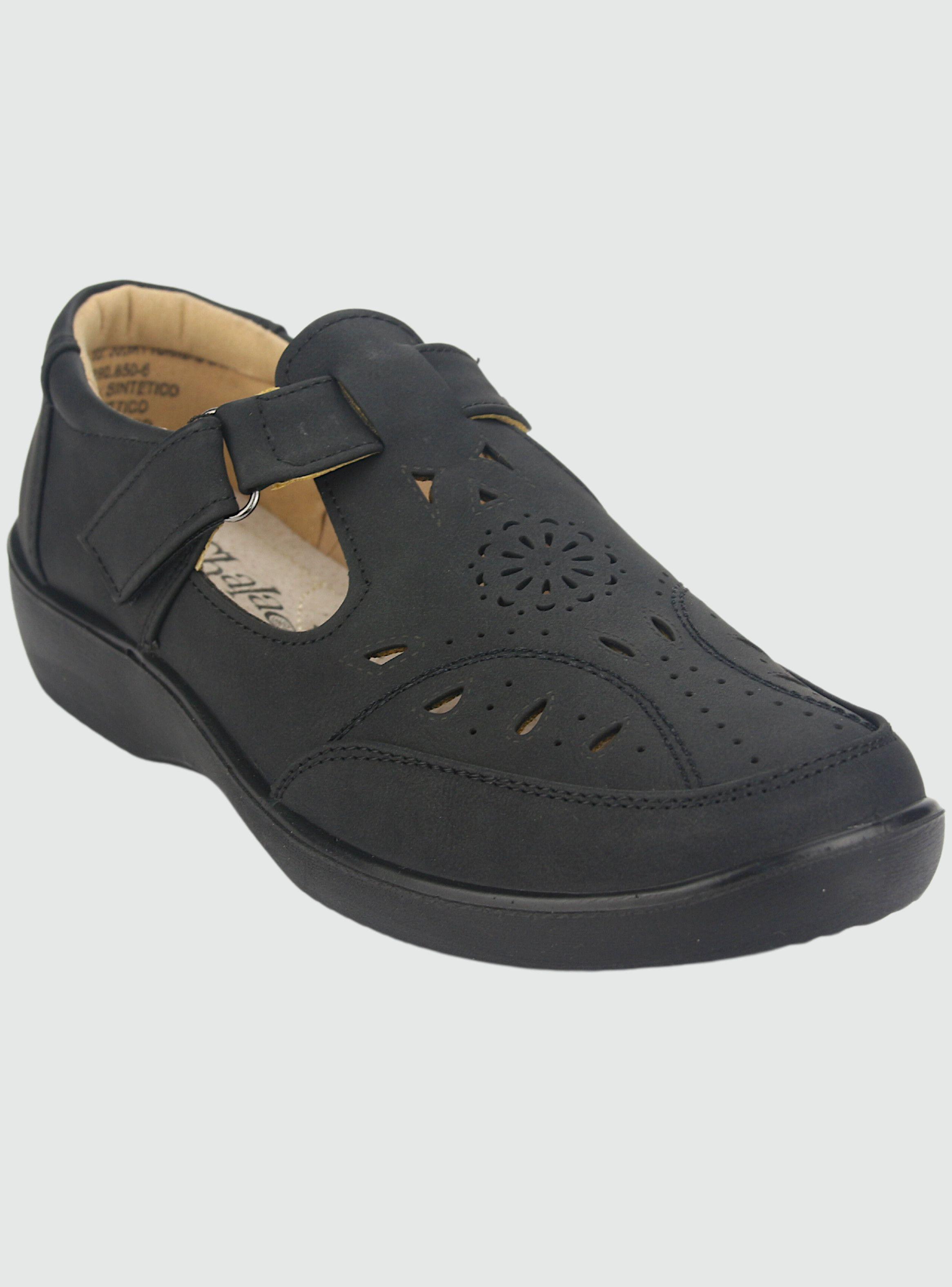 Mocasin Chalada Mujer Dong-1 Negro Casual-2