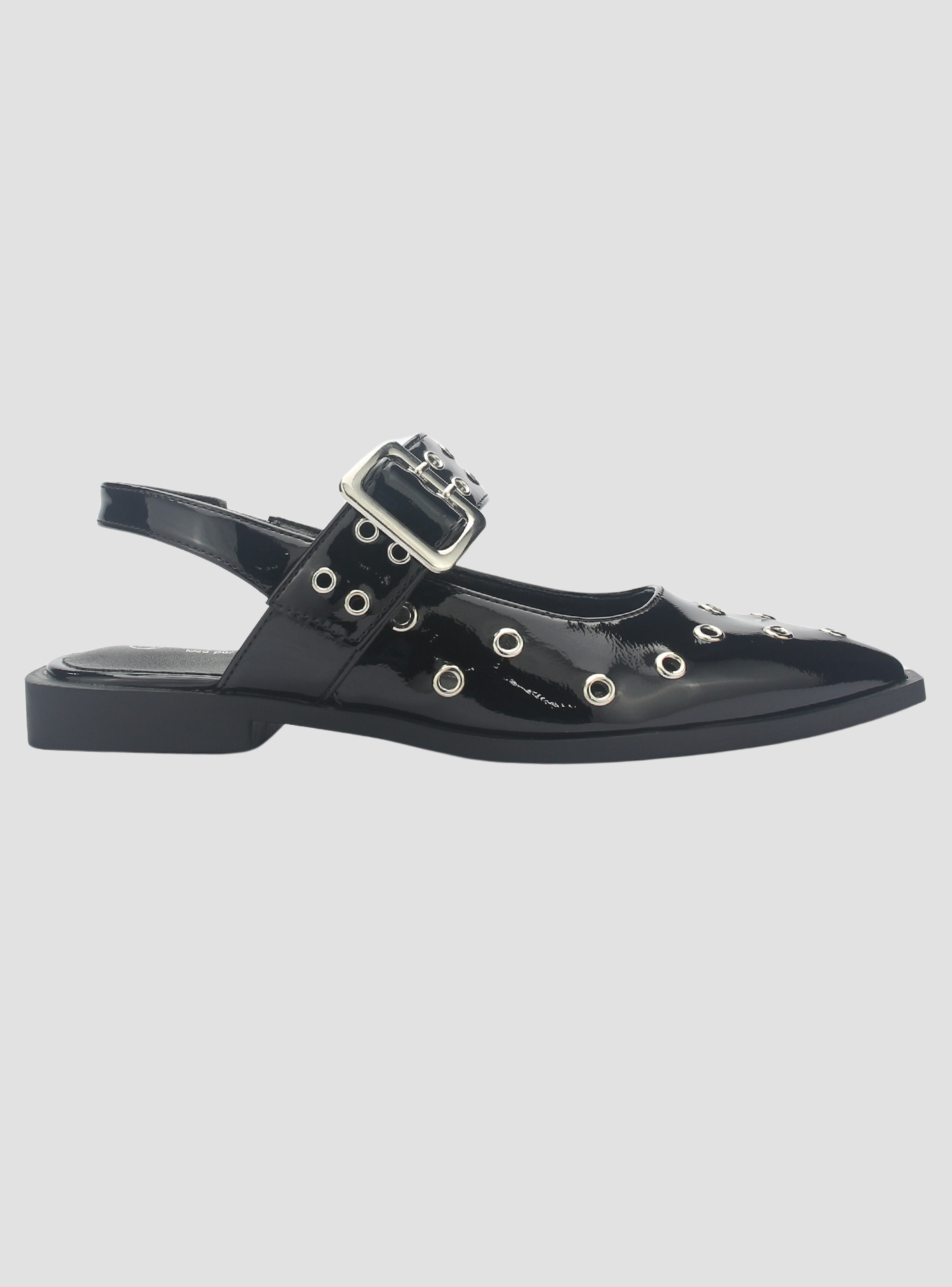 Ballerina Mujer Chalada Slik-20 Negro Casual-0