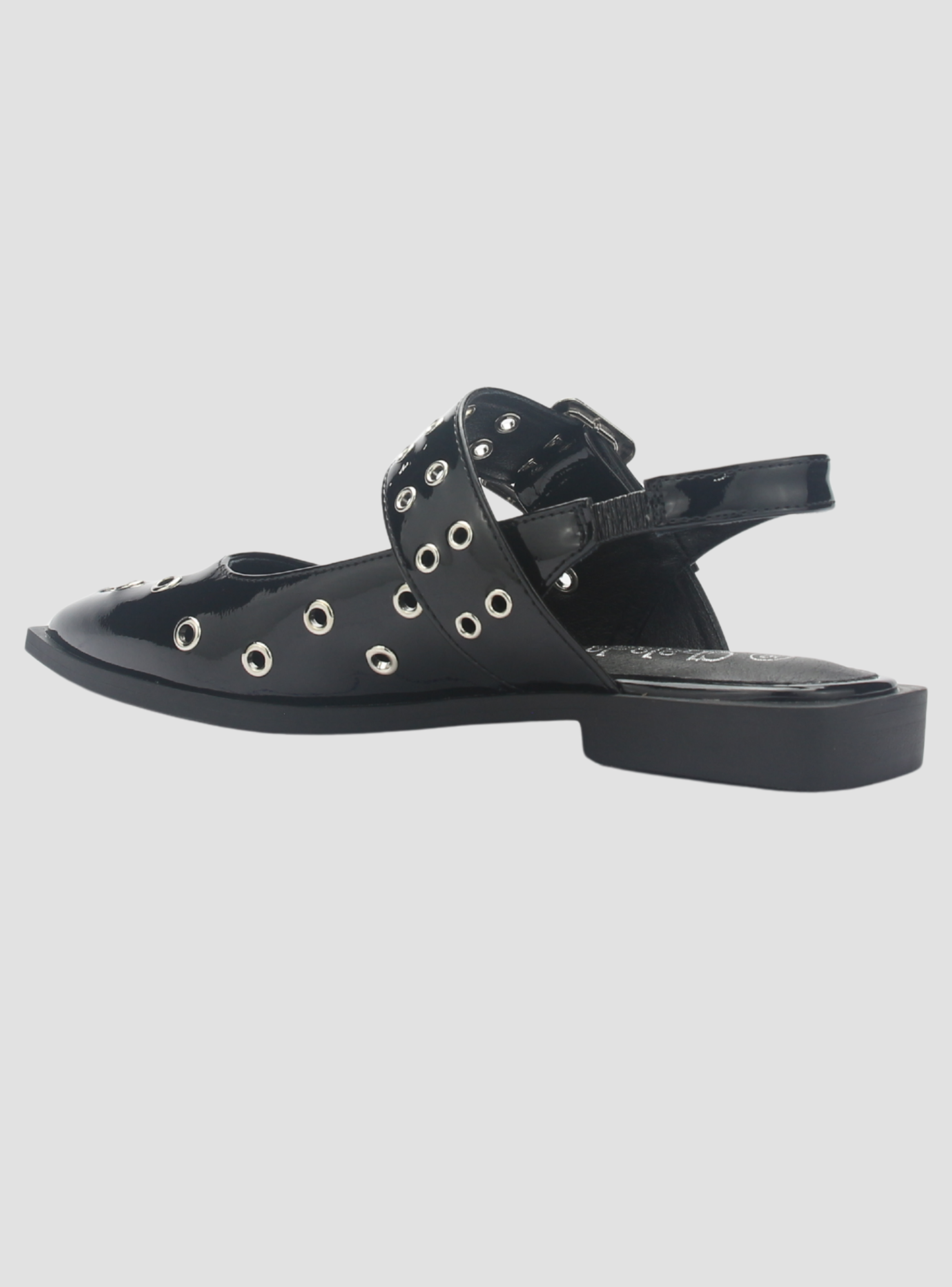 Ballerina Mujer Chalada Slik-20 Negro Casual-3
