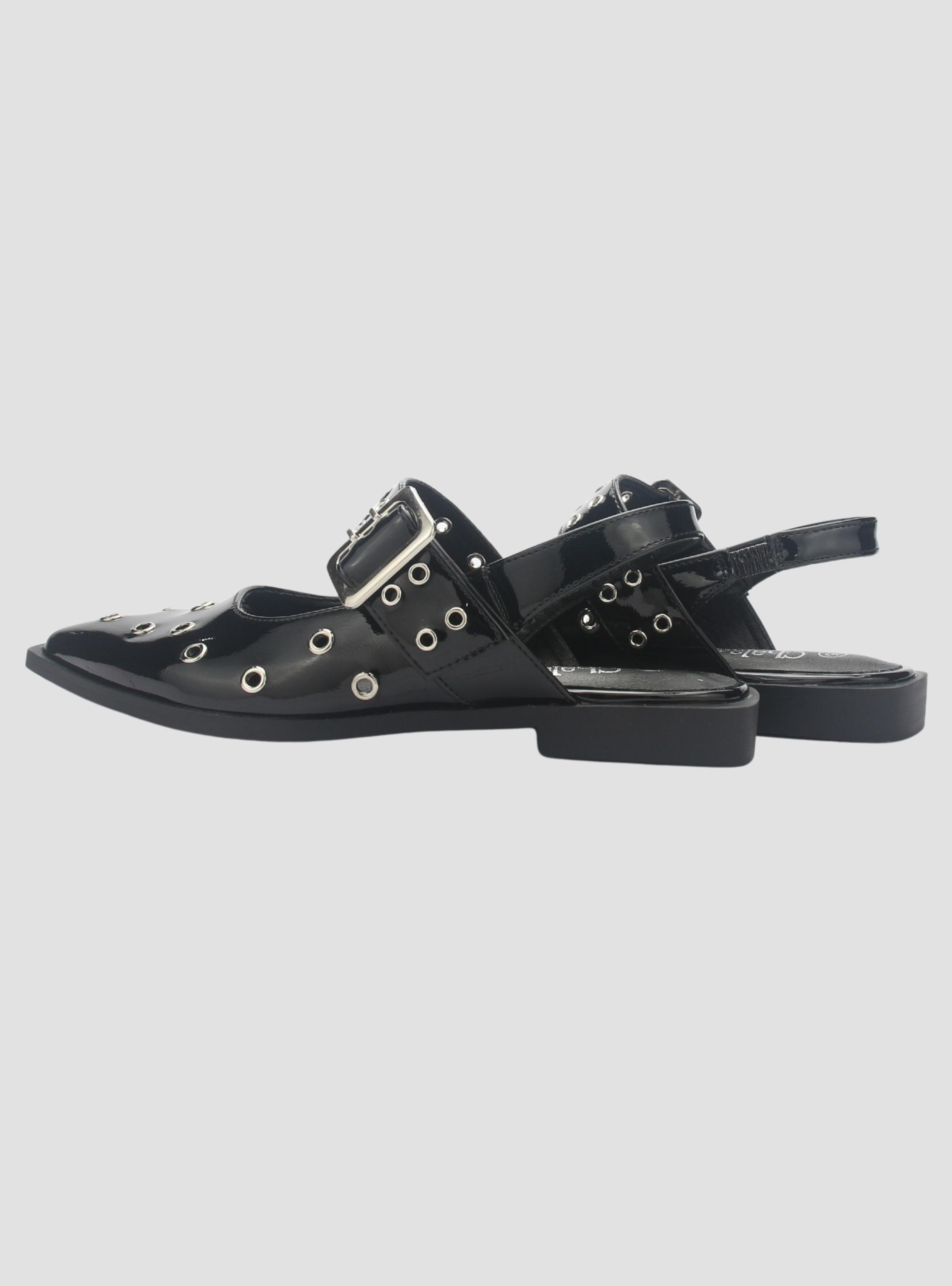 Ballerina Mujer Chalada Slik-20 Negro Casual-7