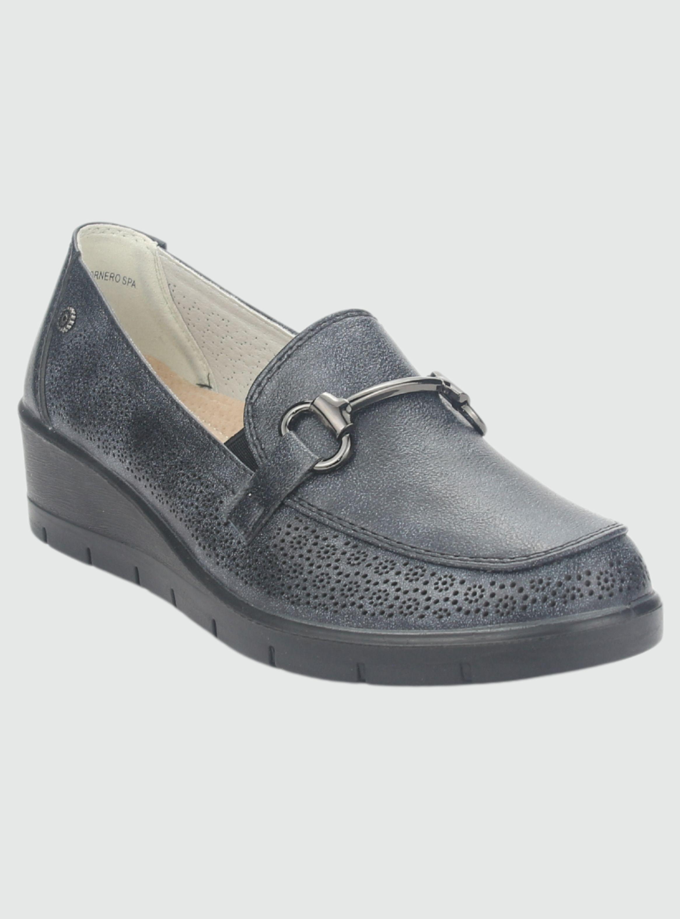 Mocasin Chalada Mujer Cona-2 Negro Casual-2