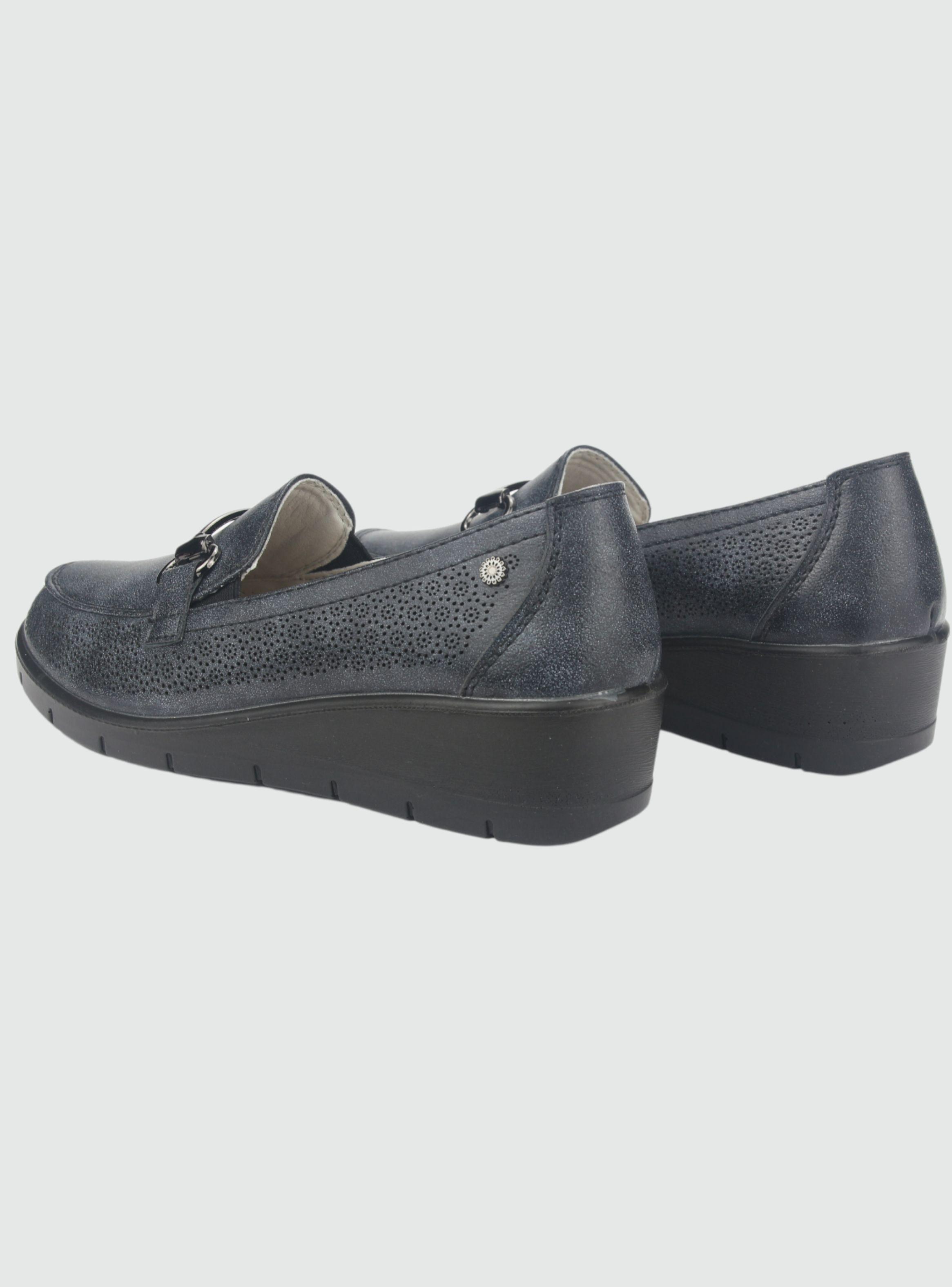 Mocasin Chalada Mujer Cona-2 Negro Casual-5