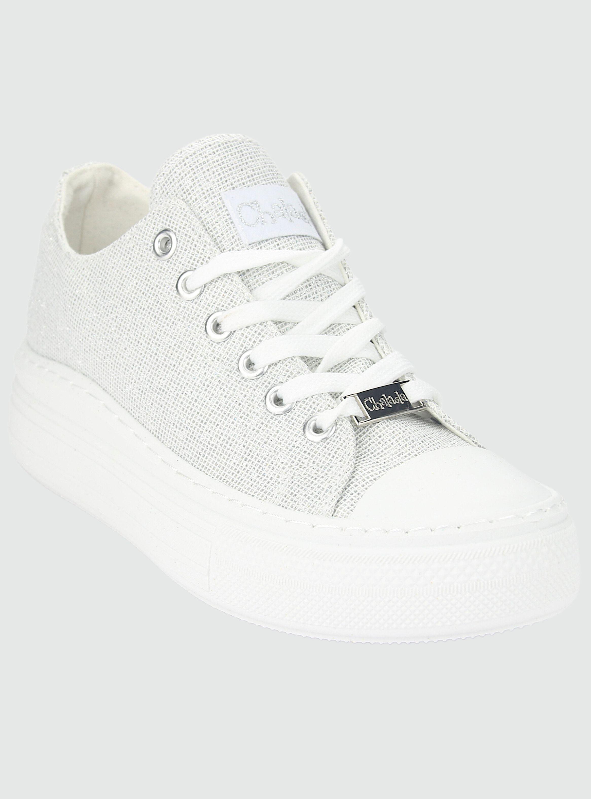 Zapatilla Chalada Mujer Clu-11 Plateado Urbano-2