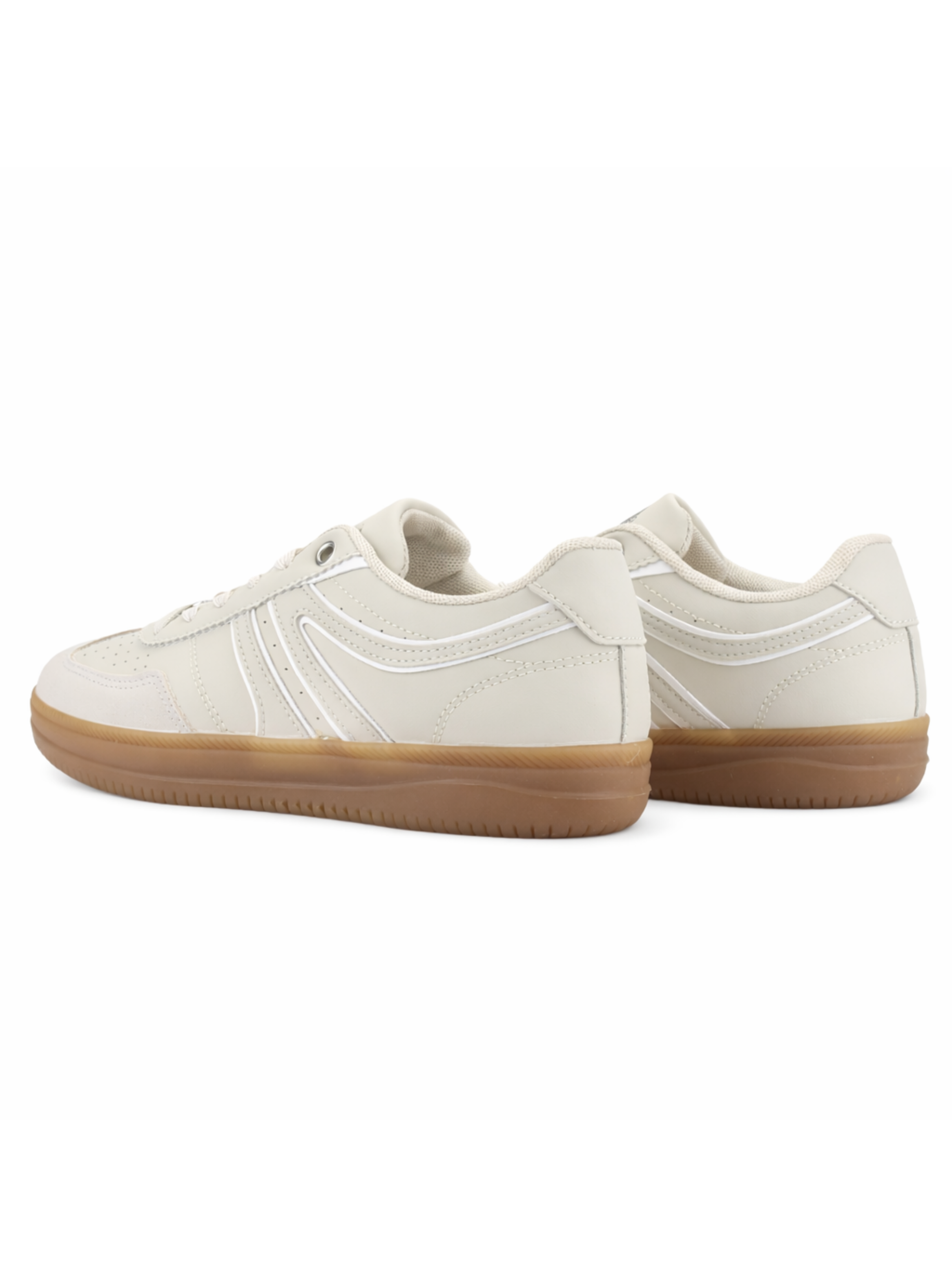 Zapatilla Beige Mujer Urbano Chalada Aru-6