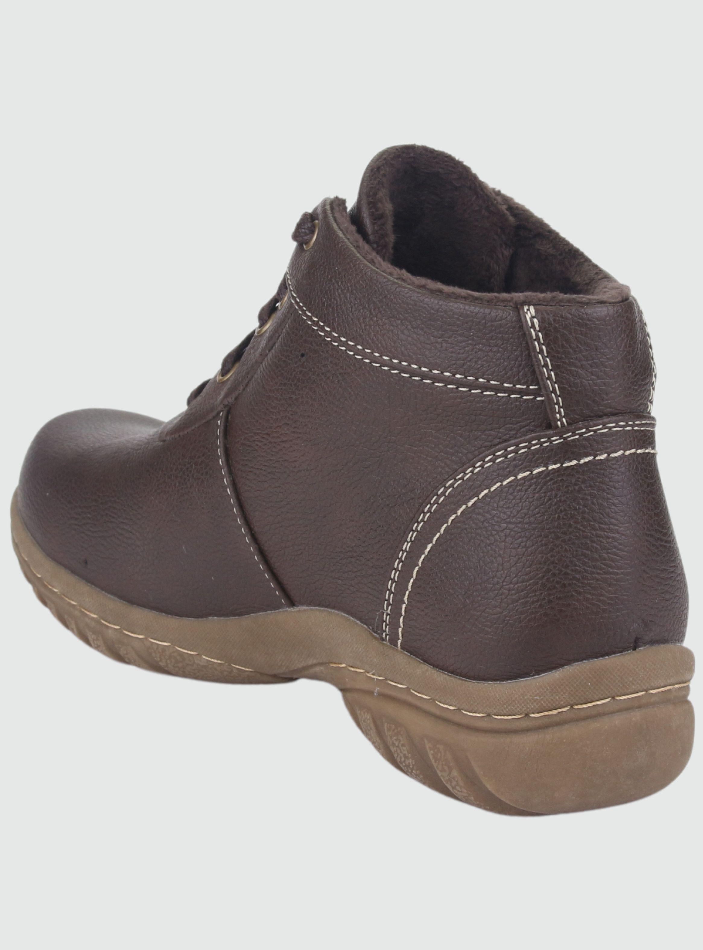 Botin Chalada Mujer Flumi-1 Café Casual-3